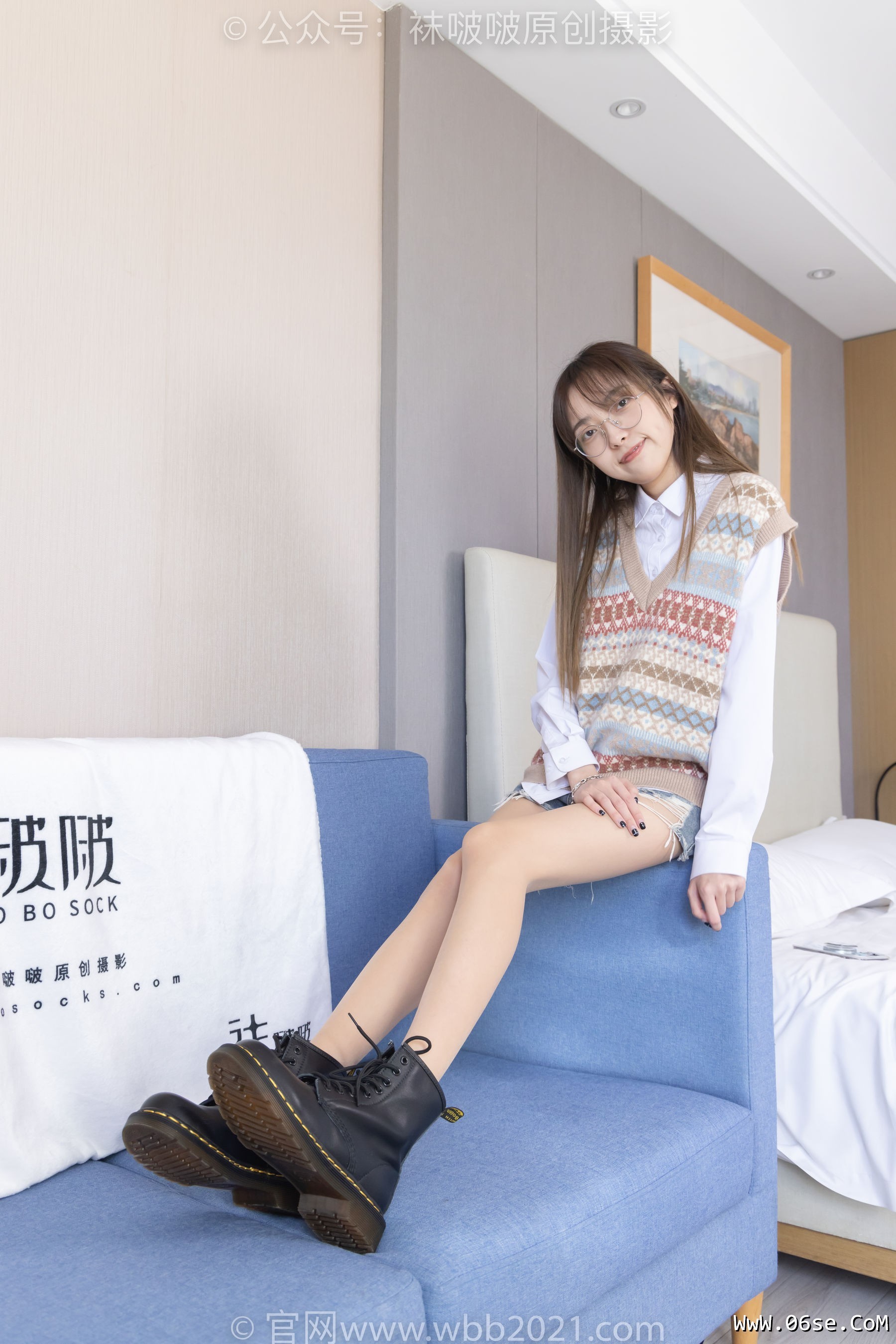 图片[101]-BoBoSocks袜啵啵 No.316 稚予 -运动鞋、马丁靴、肉丝[160P]-六色网