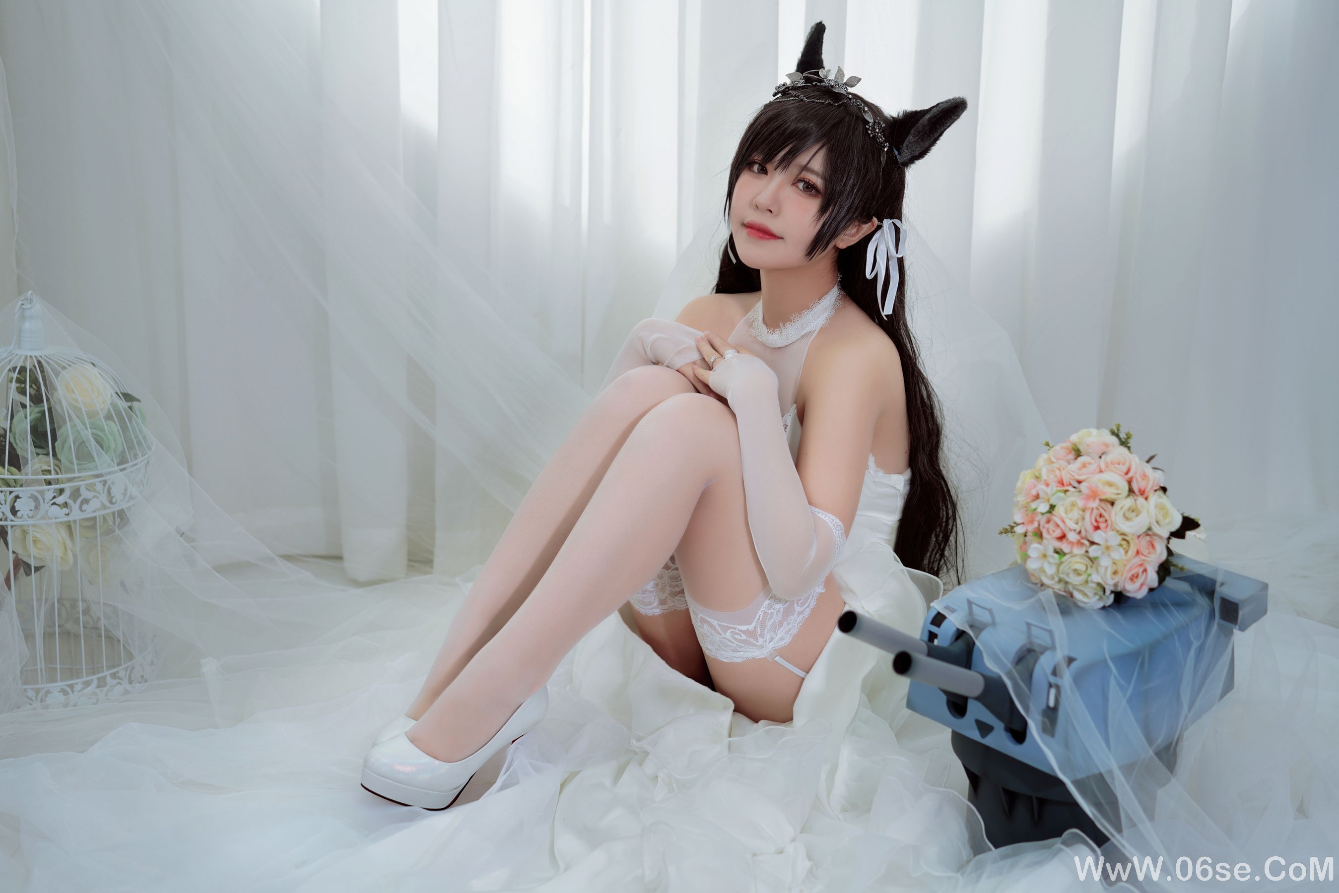 图片[29]-半半子 爱宕花嫁[30P]-六色网