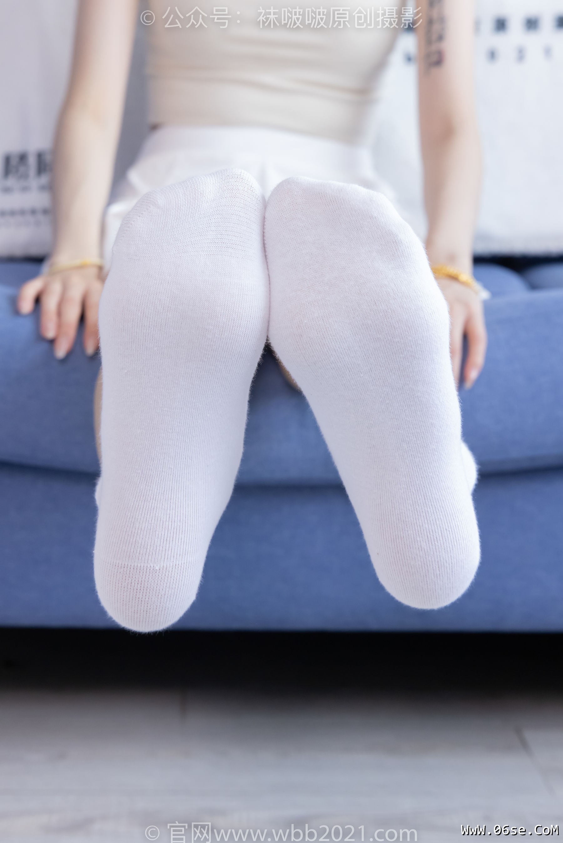 图片[95]-BoBoSocks袜啵啵 No.424 稚予 -运动鞋、白棉袜、肉丝、腰丝[140P]-六色网
