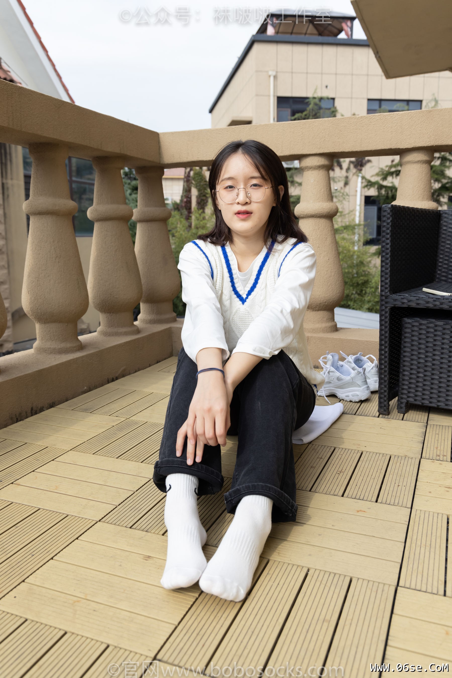 图片[67]-BoBoSocks袜啵啵 积分限定作品007 熊熊-运动鞋、白棉袜、裸足[134P]-六色网