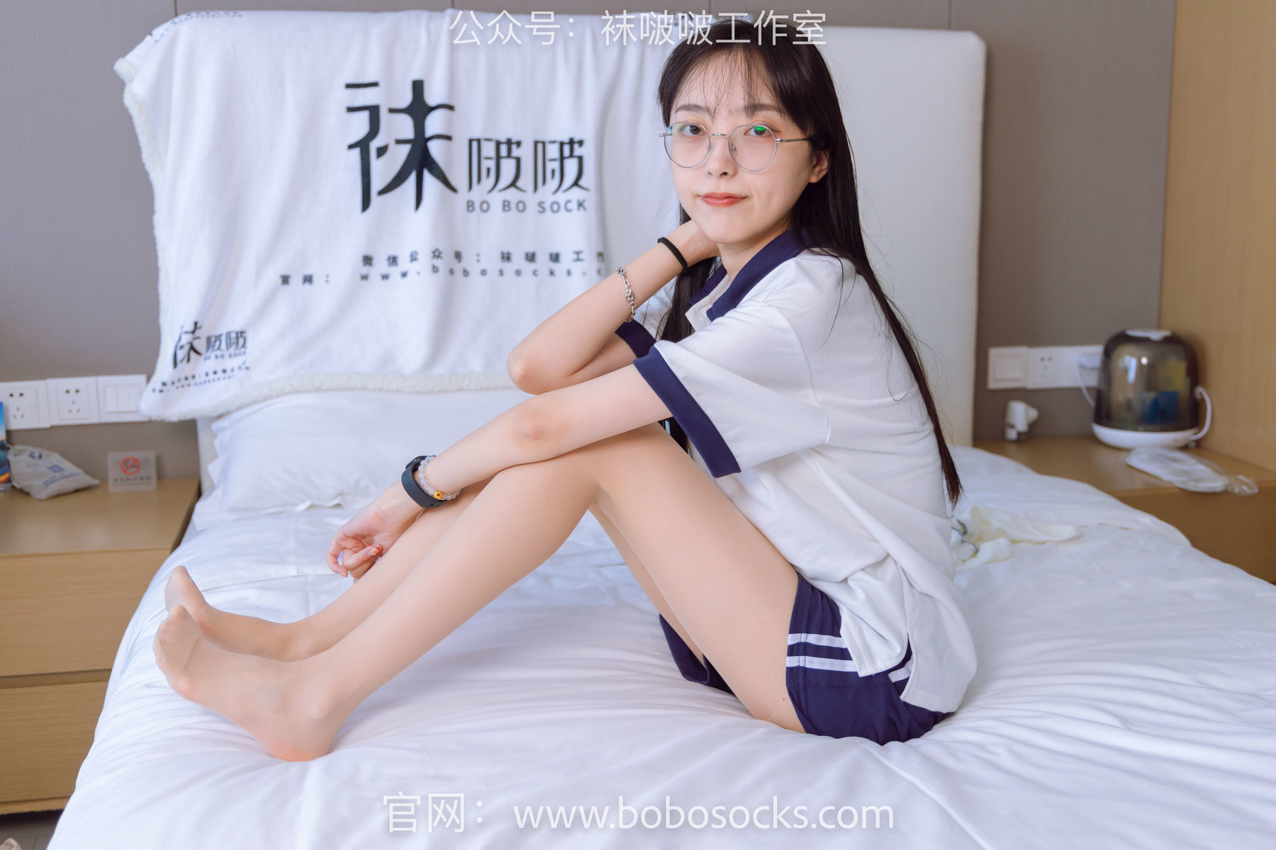 图片[139]-BoBoSocks袜啵啵 No.118 稚予-运动鞋、白棉袜、肉丝、踩小熊玩偶[140P]-六色网