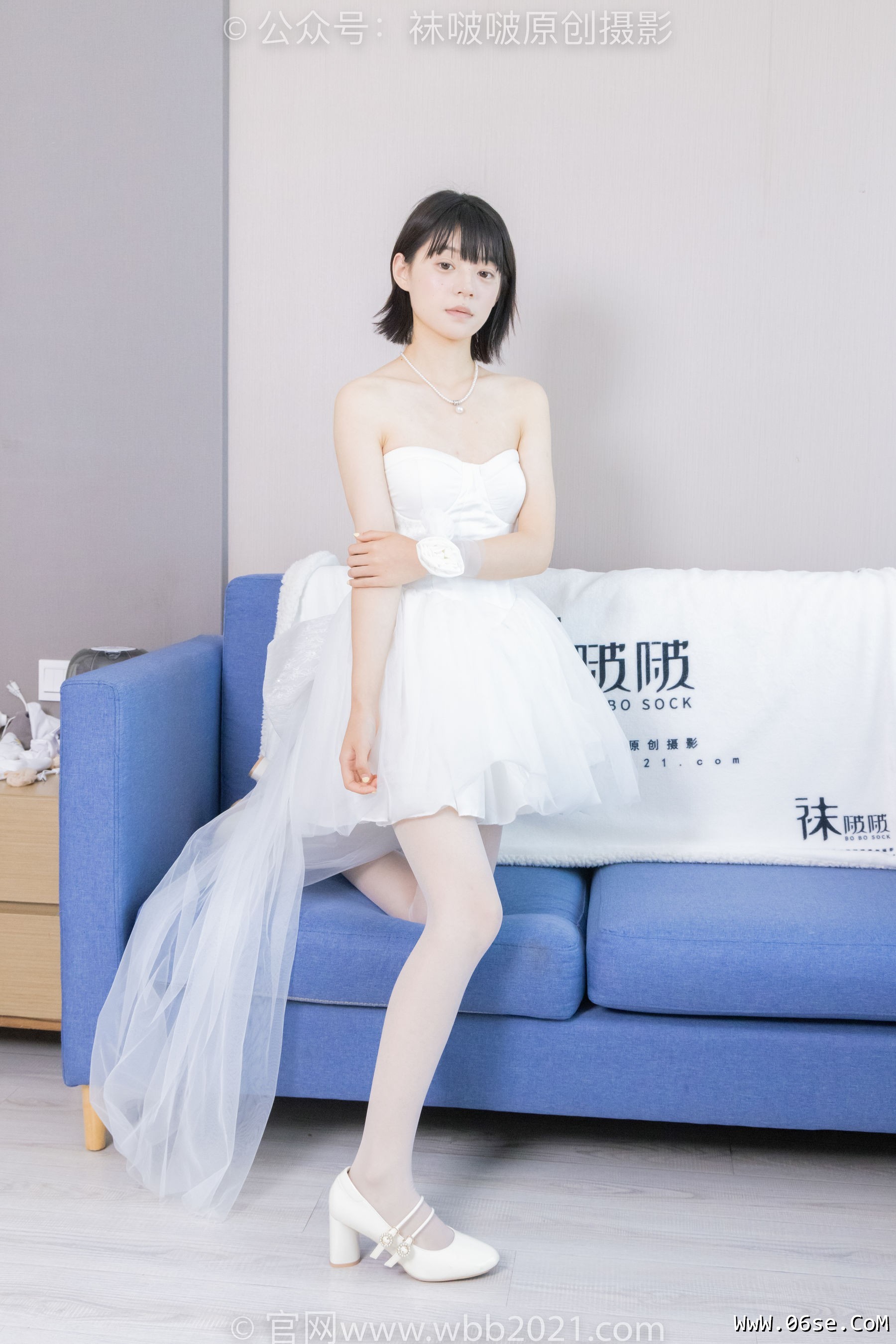 图片[61]-BoBoSocks袜啵啵 No.443 糯米 -高跟鞋、白丝、裸足[139P]-六色网