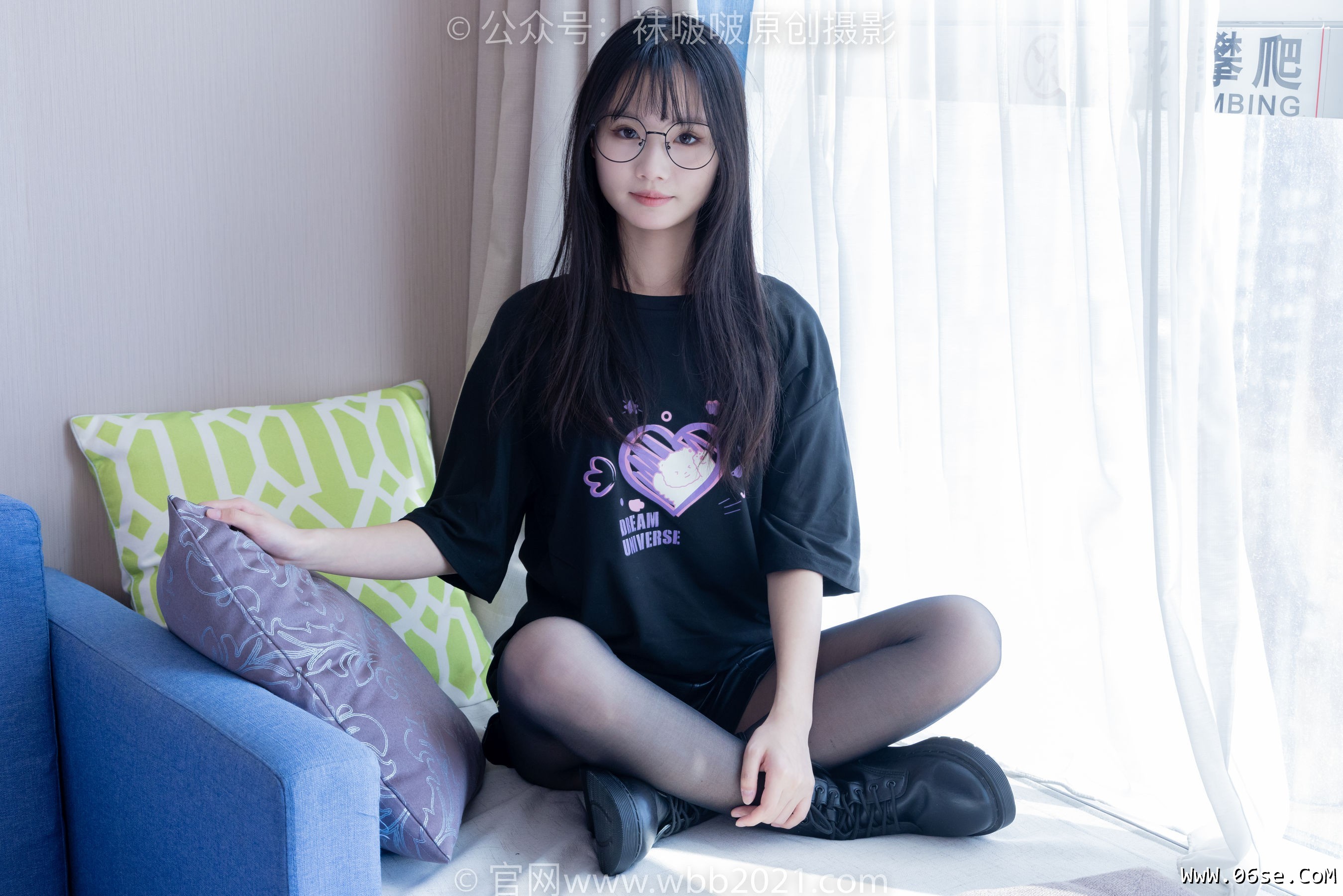 图片[86]-BoBoSocks袜啵啵 No.406 甜甜圈 -马丁靴、黑丝[150P]-六色网