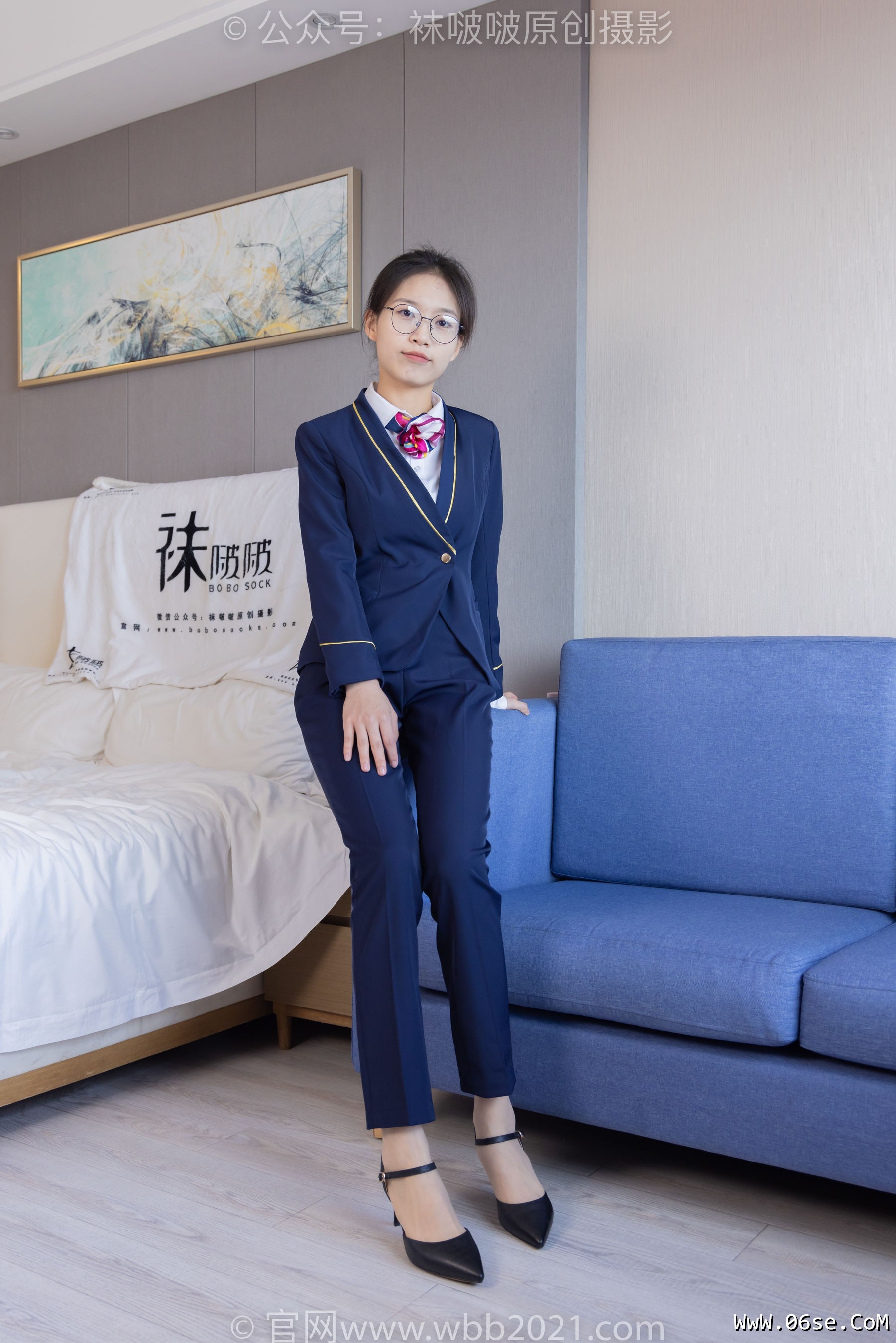图片[70]-BoBoSocks袜啵啵 No.401 芝士 -高跟鞋、肉丝、裸足[145P]-六色网