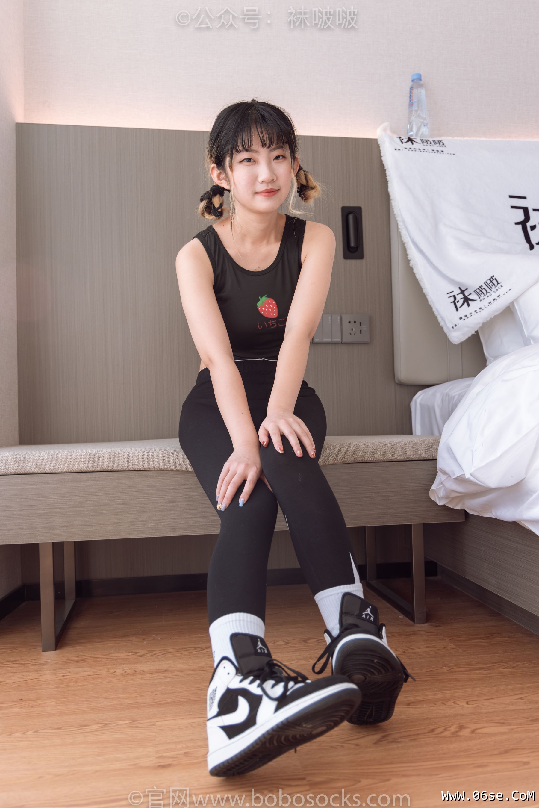 图片[11]-BoBoSocks袜啵啵 No.059 砂糖-AJ板鞋、白棉袜、裸足[142P]-六色网