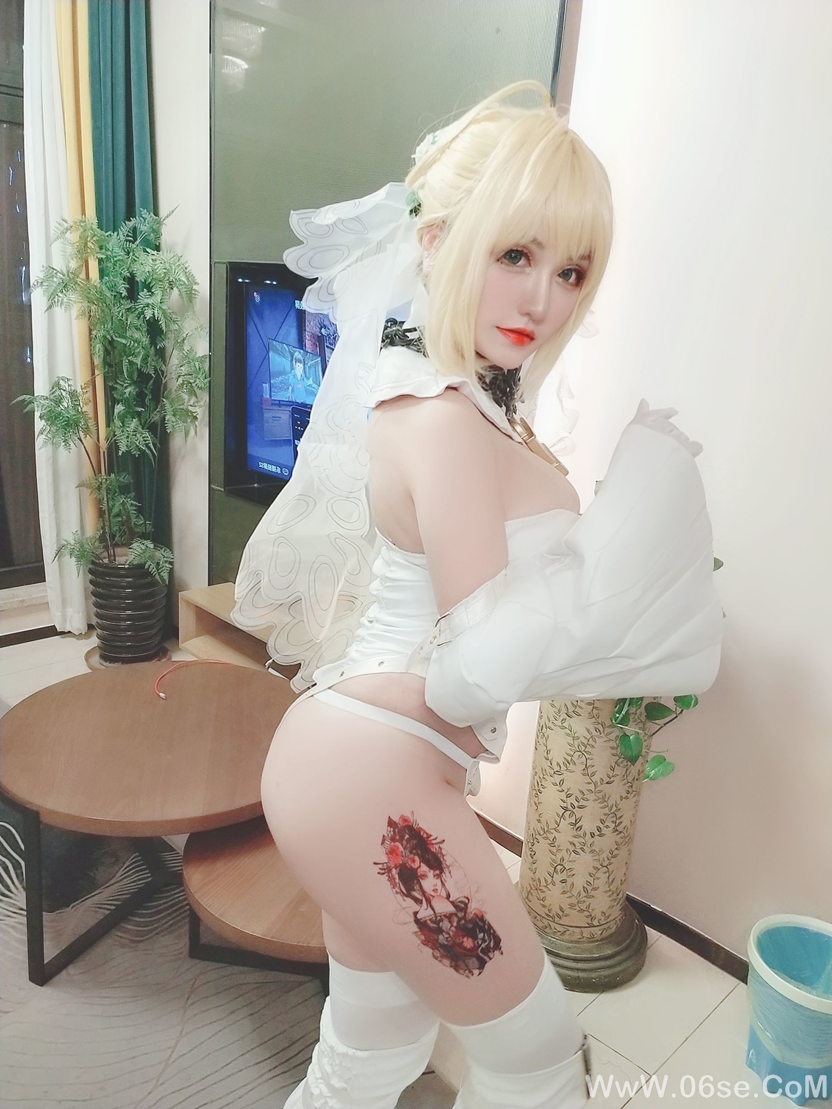 图片[18]-夏鸽鸽不想起床 尼禄花嫁[21P]-六色网