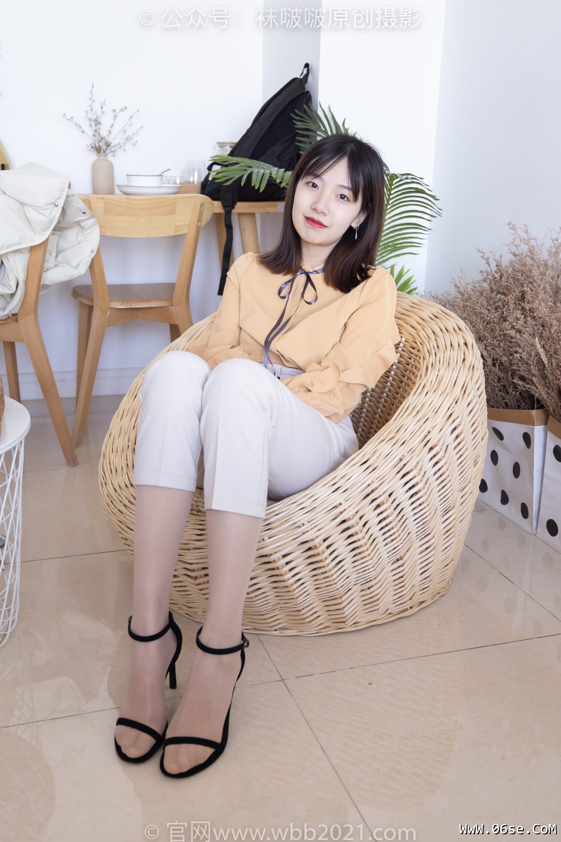 图片[71]-BoBoSocks袜啵啵 No.240 小甜豆-三双高跟鞋、肉丝、裸足[156P]-六色网
