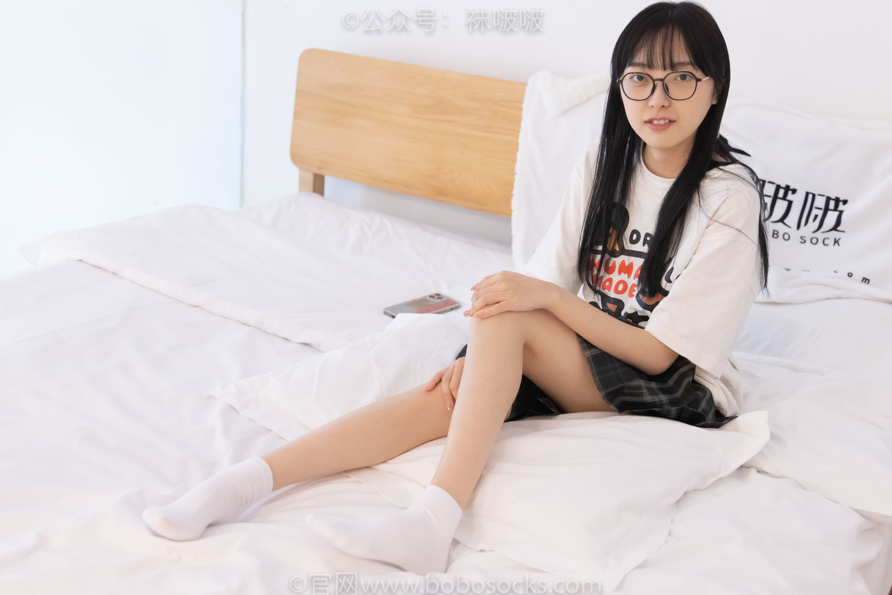 图片[40]-BoBoSocks袜啵啵 No.073 稚予-贝壳头、白棉袜、裸足[145P]-六色网