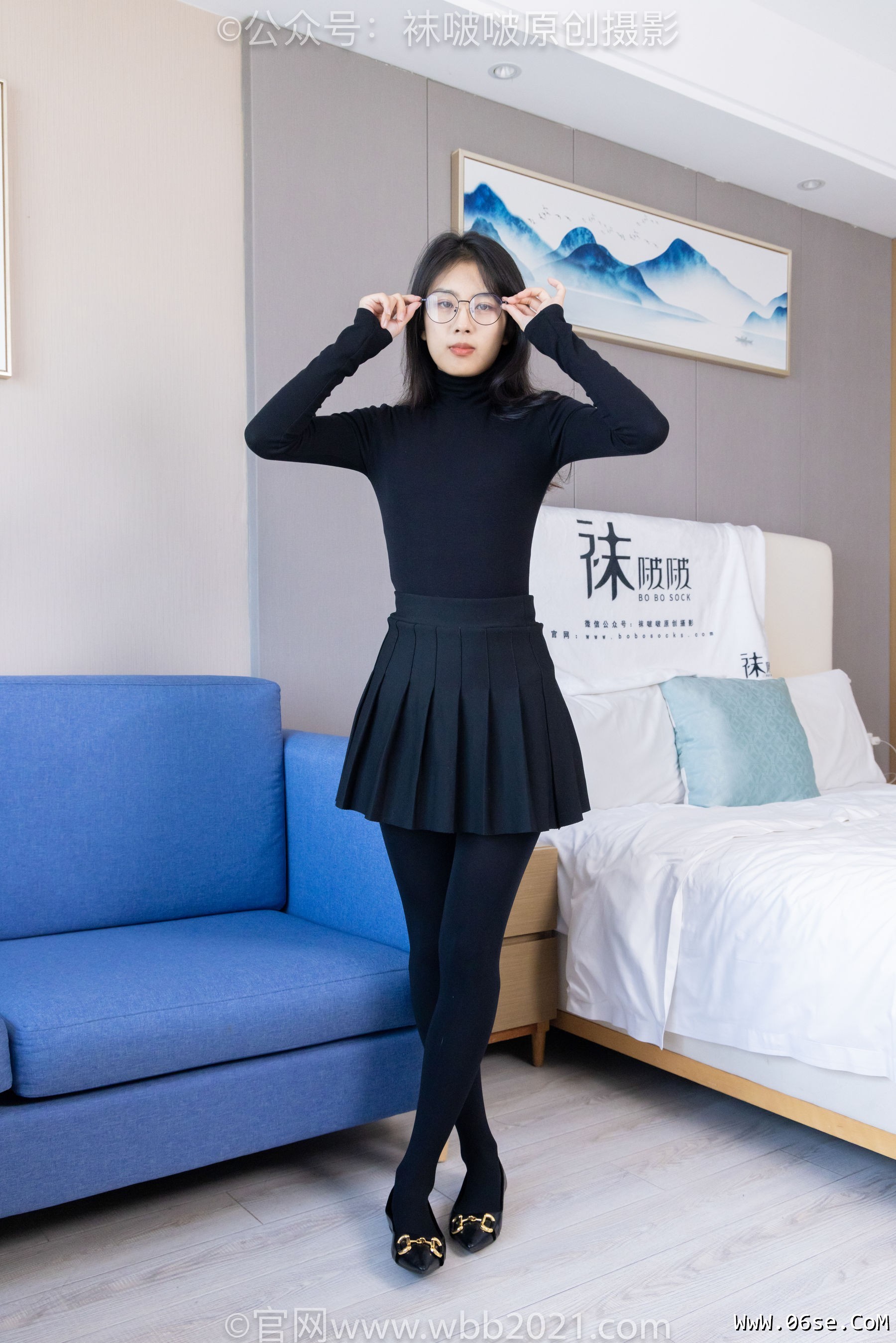 图片[103]-BoBoSocks袜啵啵 No.430 奶油 -平底鞋、厚黑丝、丝袜踩奶油小蛋糕剧情[146P]-六色网
