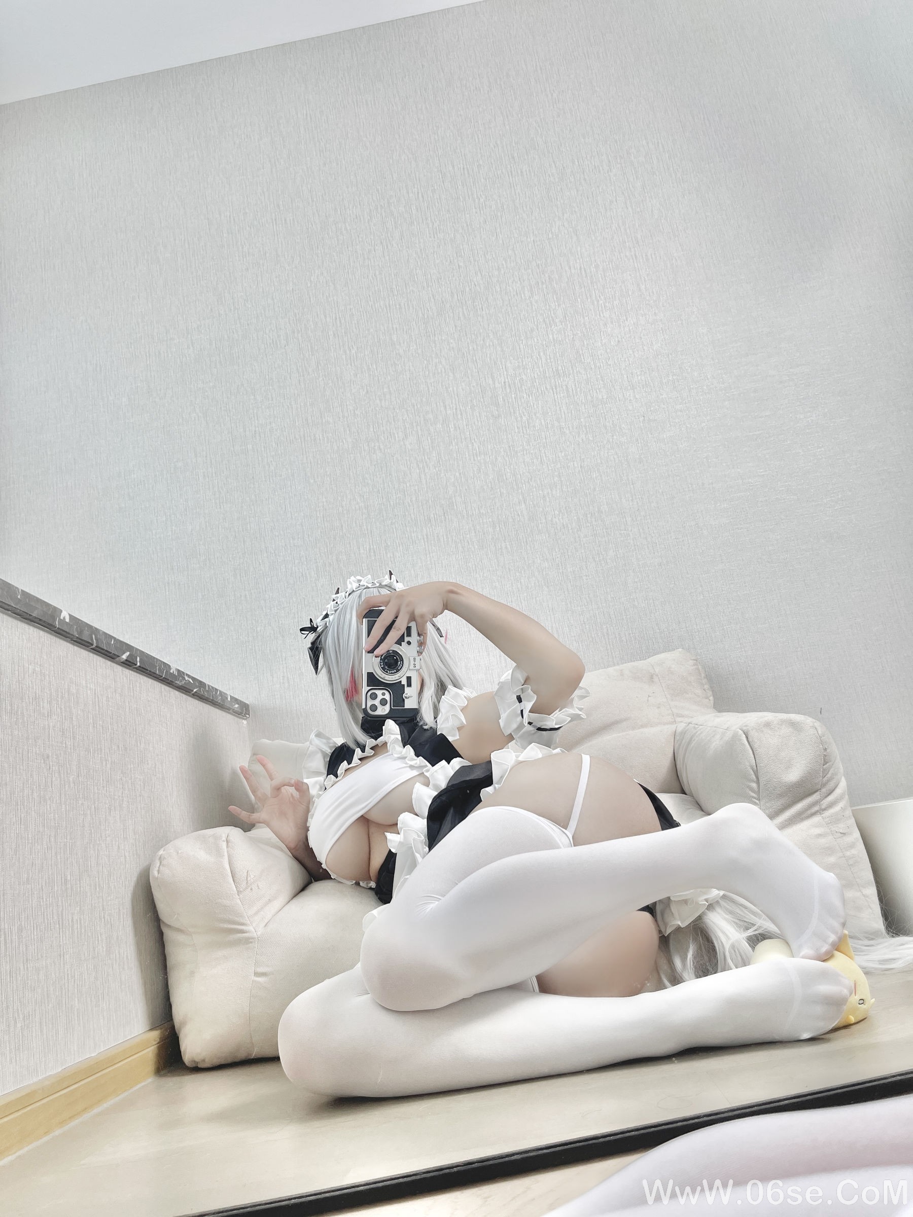 图片[4]-动漫博主小仓千代w – 明日方舟 W女仆[45P]-六色网