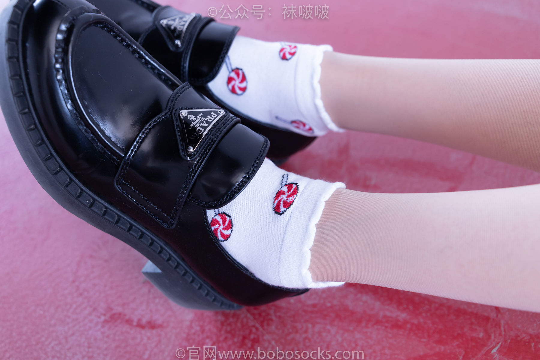 图片[32]-BoBoSocks袜啵啵 No.030 稚予- 皮鞋、短白棉袜、肉丝[141P]-六色网