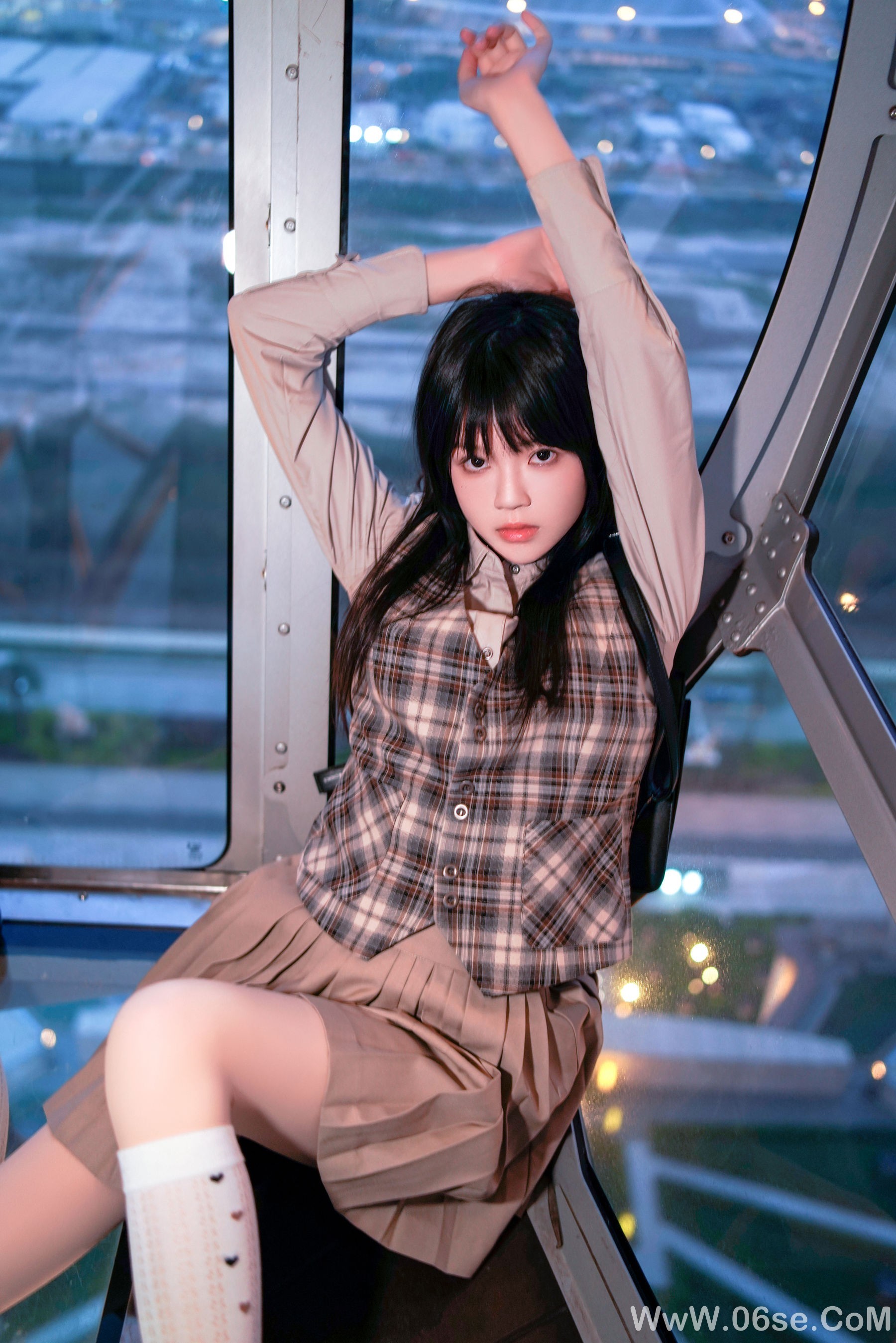 图片[19]-桜桃喵 – 制服摩天轮[27P]-六色网