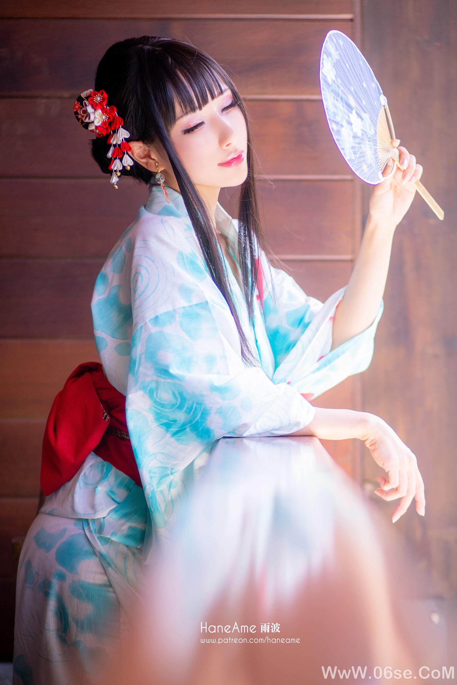 图片[17]-雨波_HaneAme 溫泉[100P]-六色网