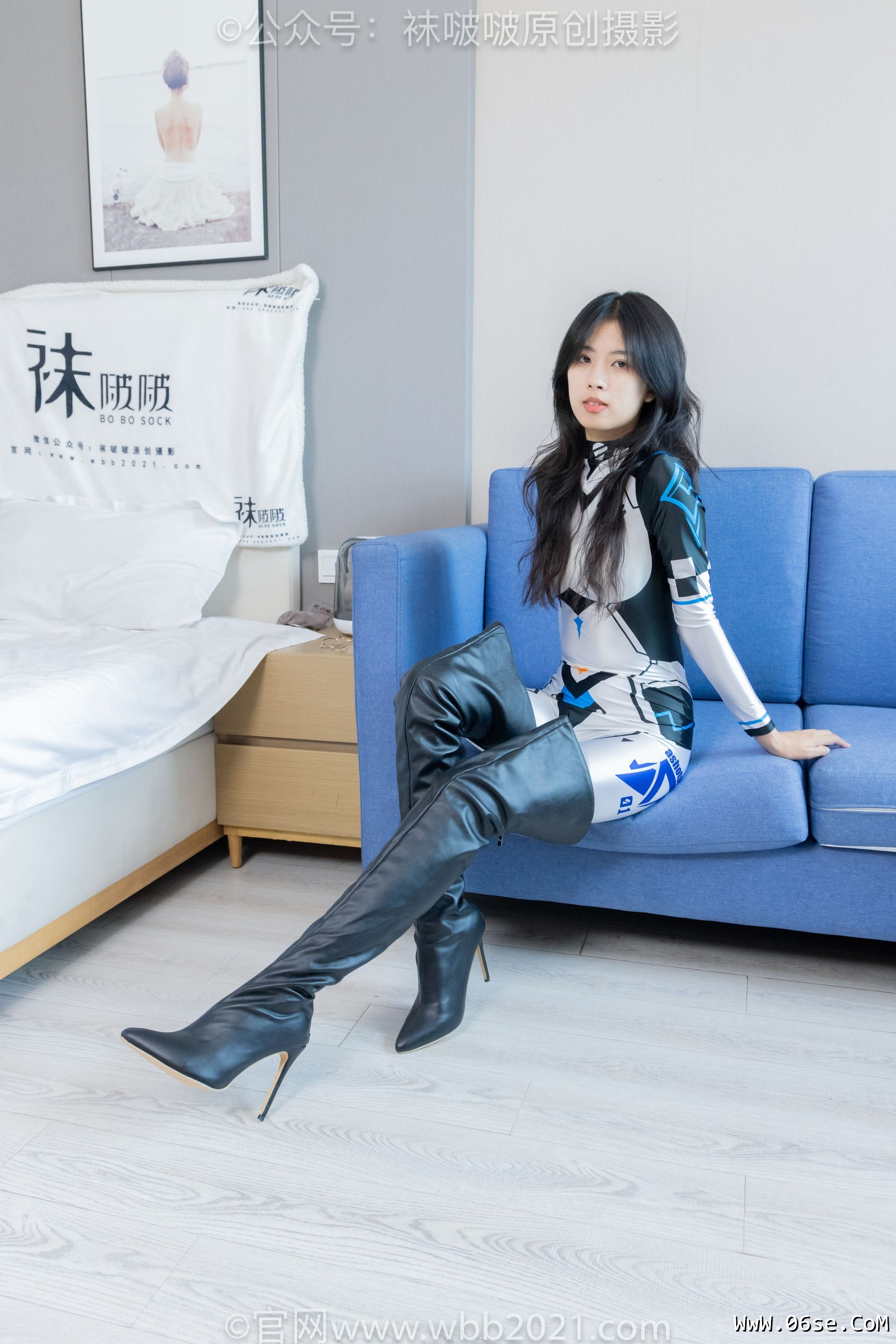 图片[132]-BoBoSocks袜啵啵 No.434 奶油 -cos服、两双靴子、薄肉丝、薄黑丝[155P]-六色网