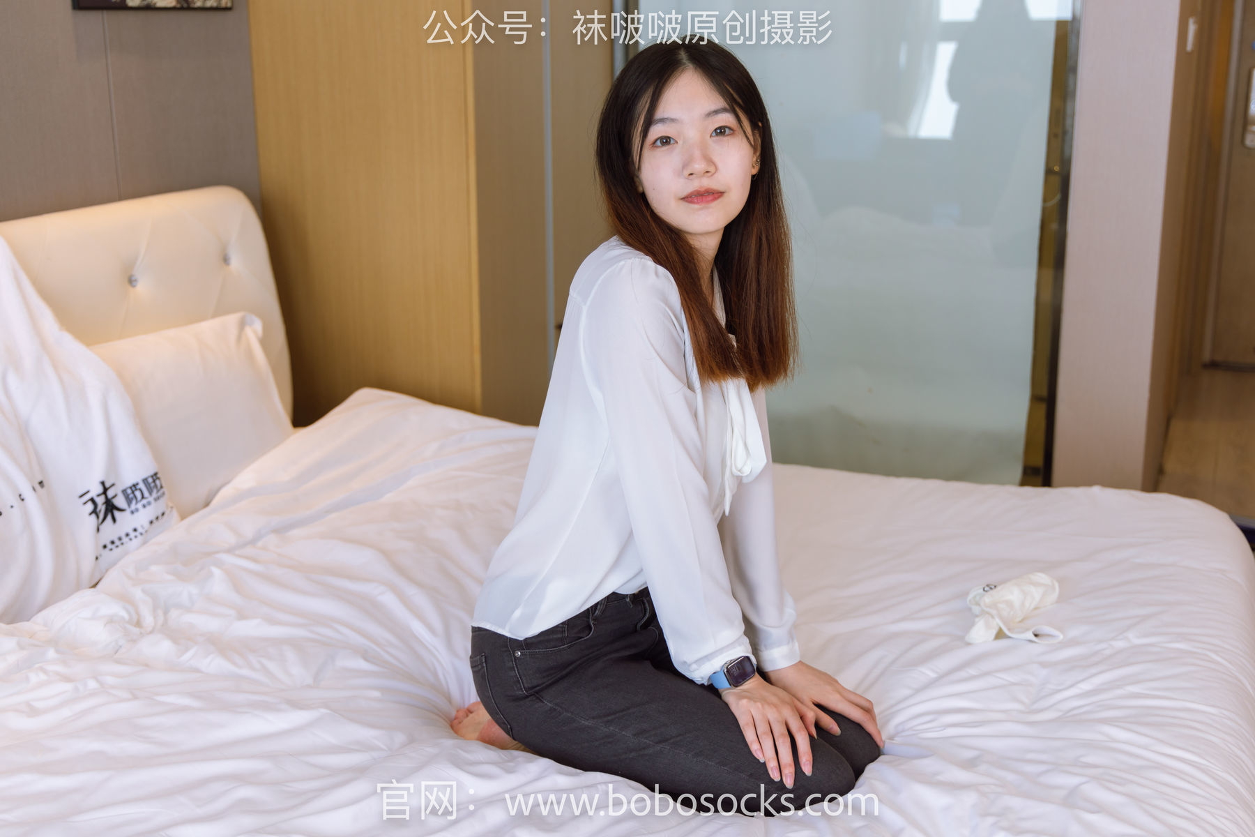 图片[41]-BoBoSocks袜啵啵 No.158 小甜豆-高跟长靴、白棉袜、裸足[136P]-六色网