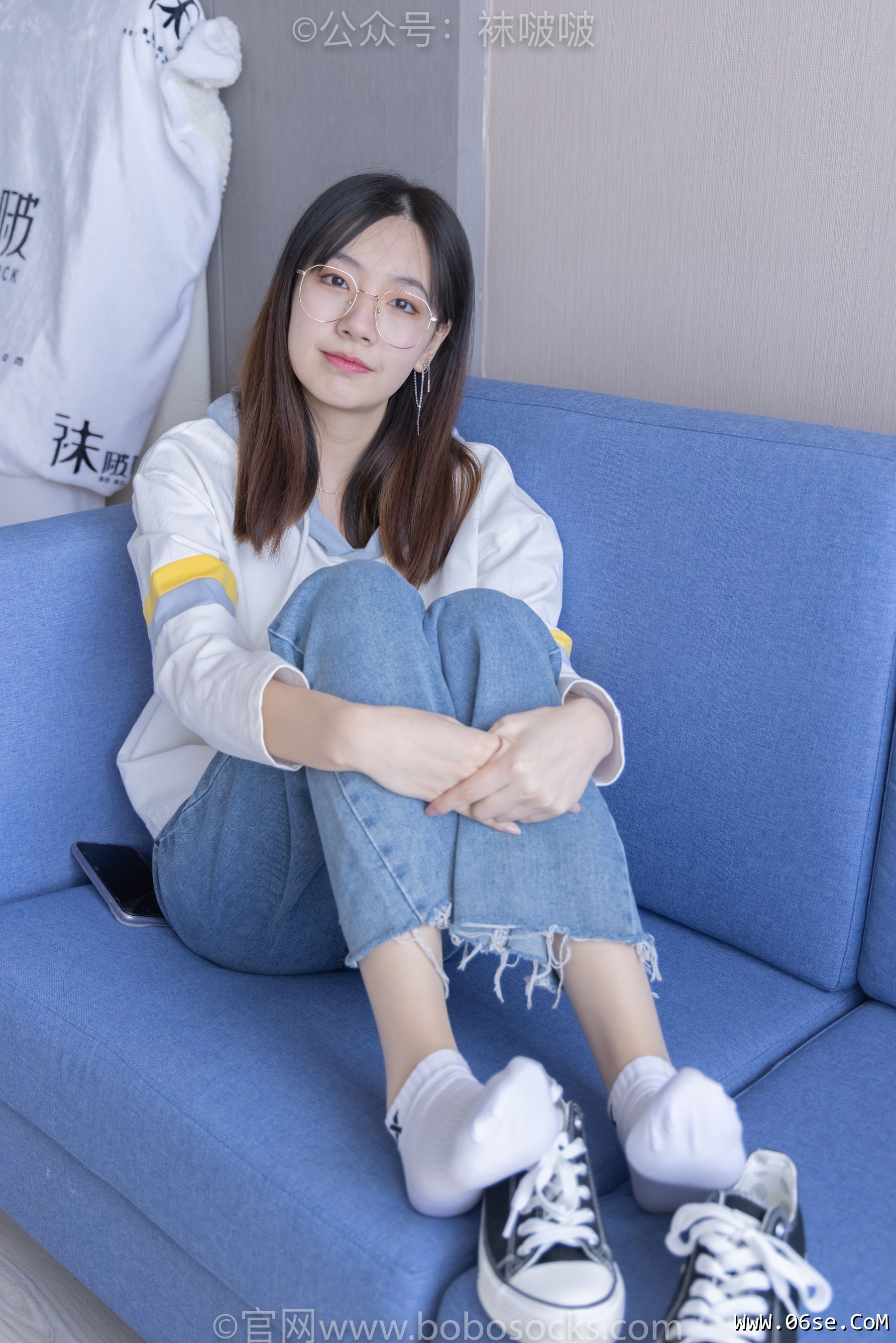 图片[45]-BoBoSocks袜啵啵 No.080 小甜豆-帆布鞋、白棉袜、肉丝[140P]-六色网