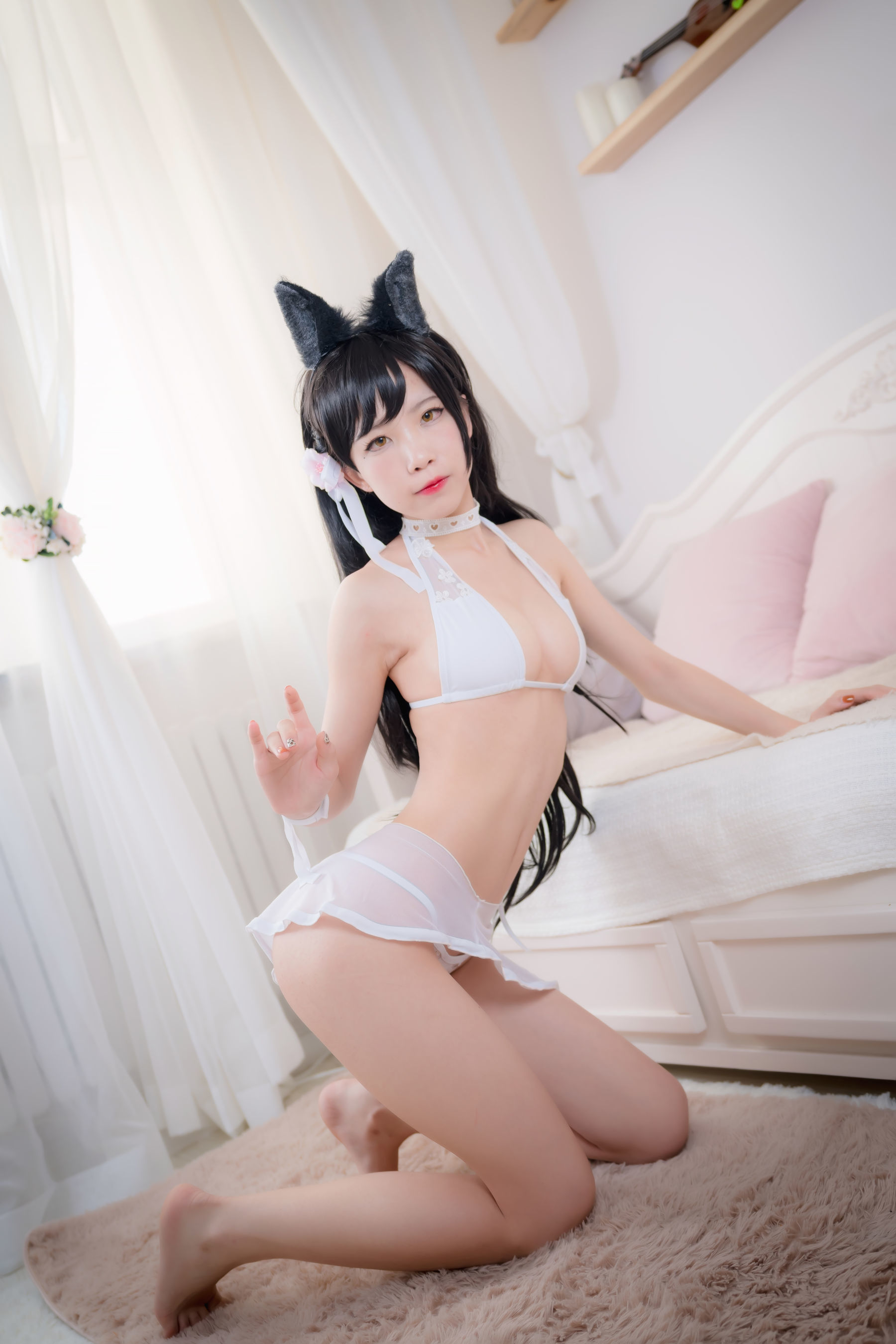 图片[11]-动漫博主水淼aqua 爱宕犬 水着[22P]-六色网