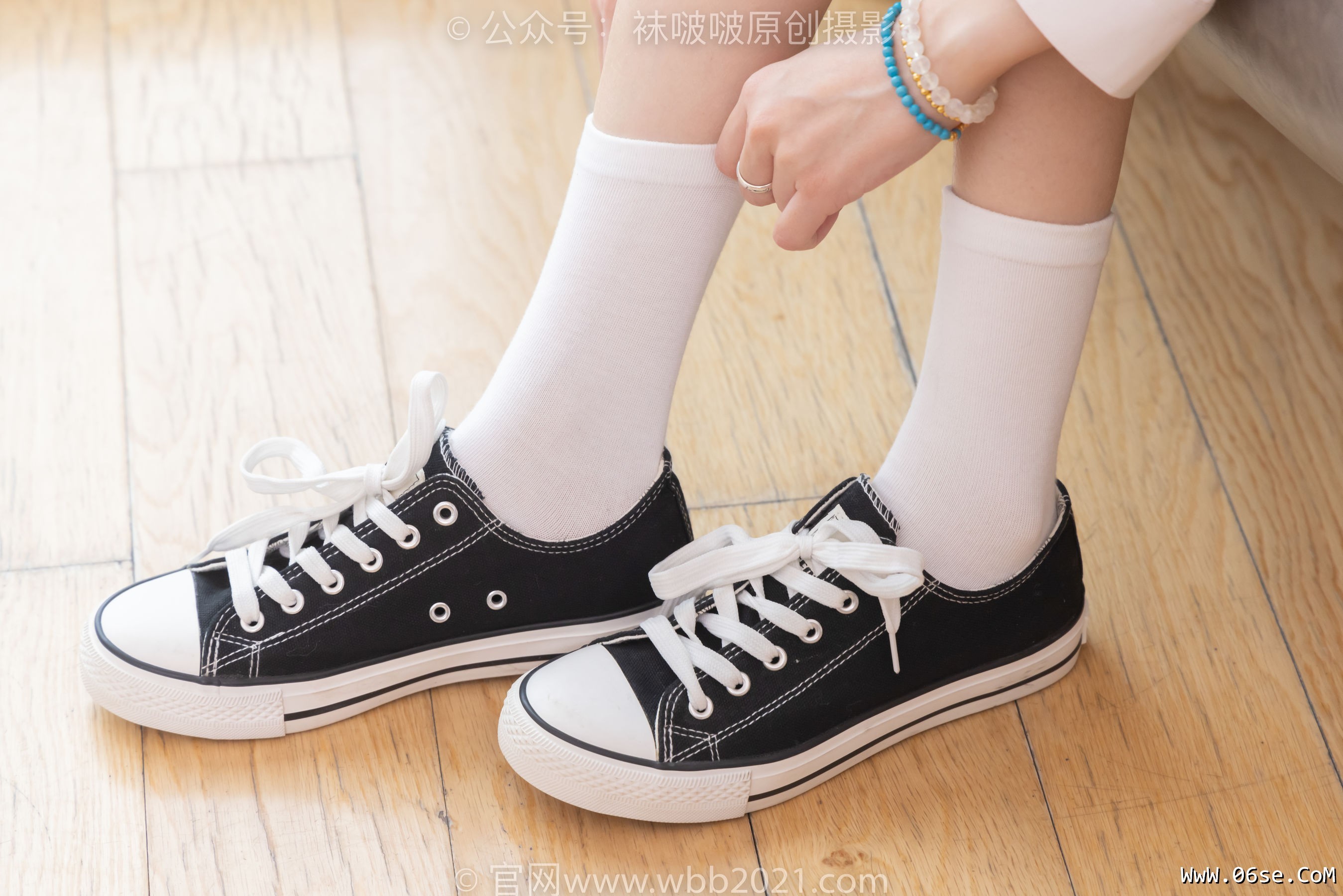 图片[8]-BoBoSocks袜啵啵 No.370 稚予 -板鞋、白棉袜、灰色棉船袜[140P]-六色网