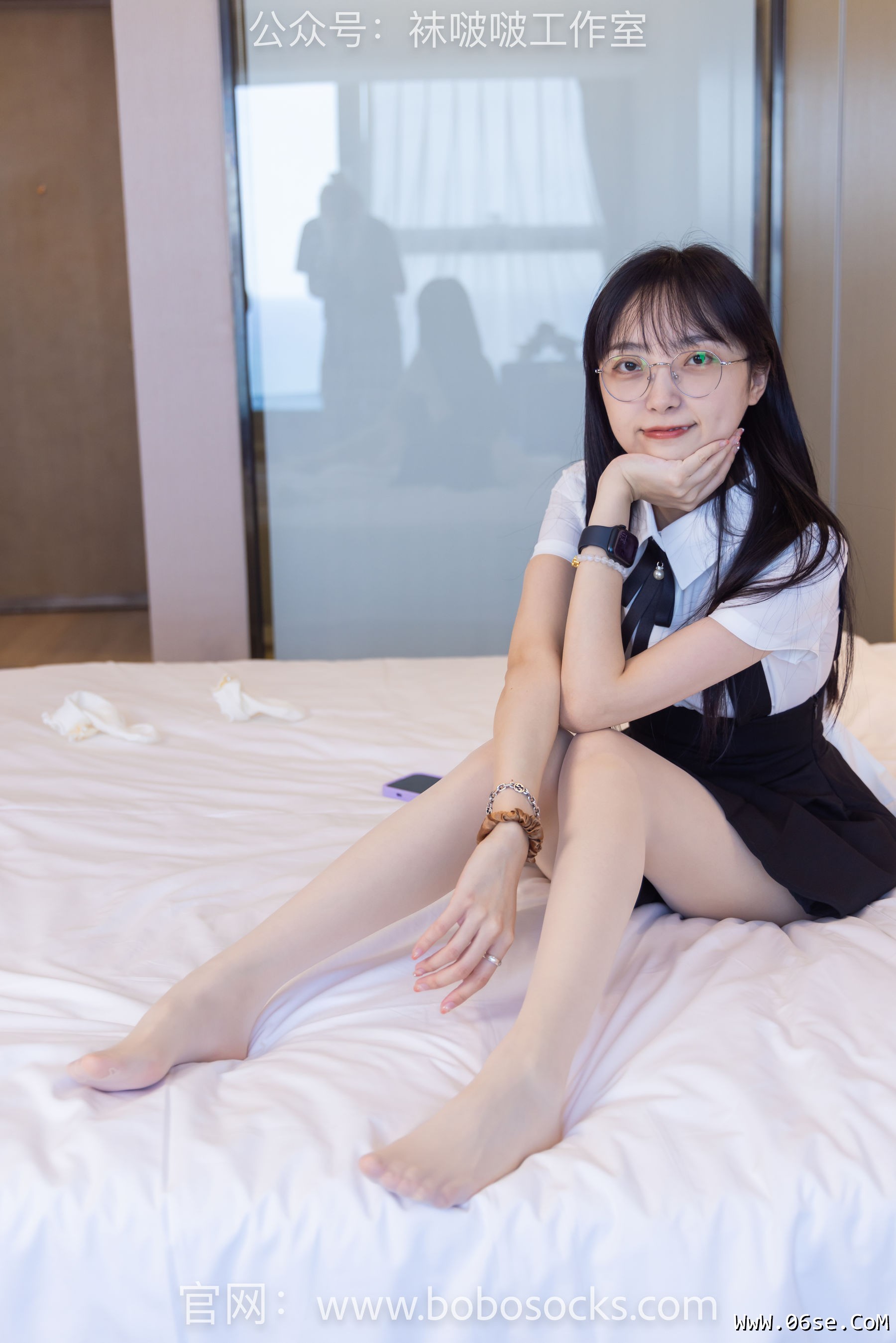 图片[139]-BoBoSocks袜啵啵 No.121 稚予-高跟鞋、白棉袜、肉丝[140P]-六色网
