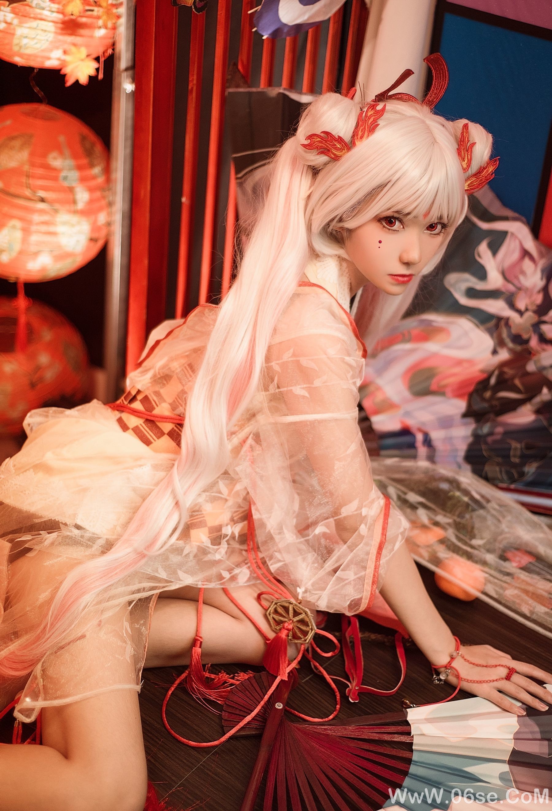 图片[8]-动漫博主南桃Momoko 不知火和服[13P]-六色网