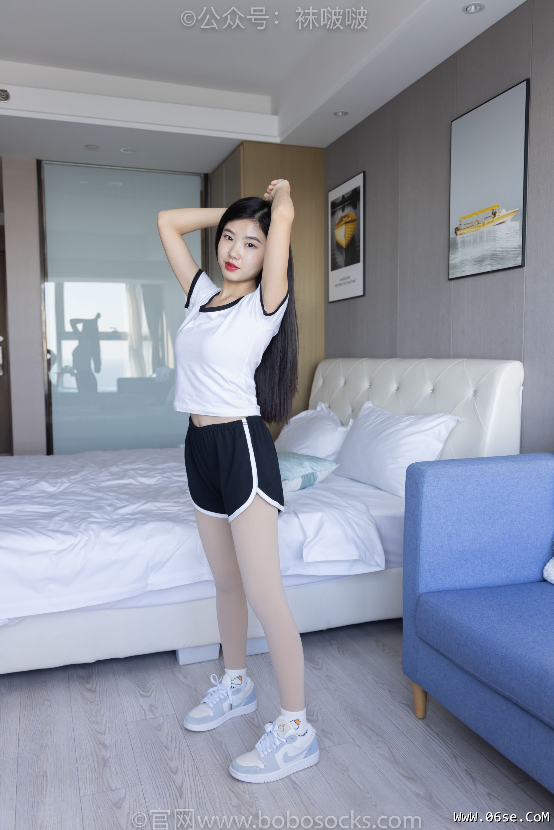 图片[18]-BoBoSocks袜啵啵 No.031 小奶熊-AJ板鞋、白棉袜、厚肉丝[148P]-六色网