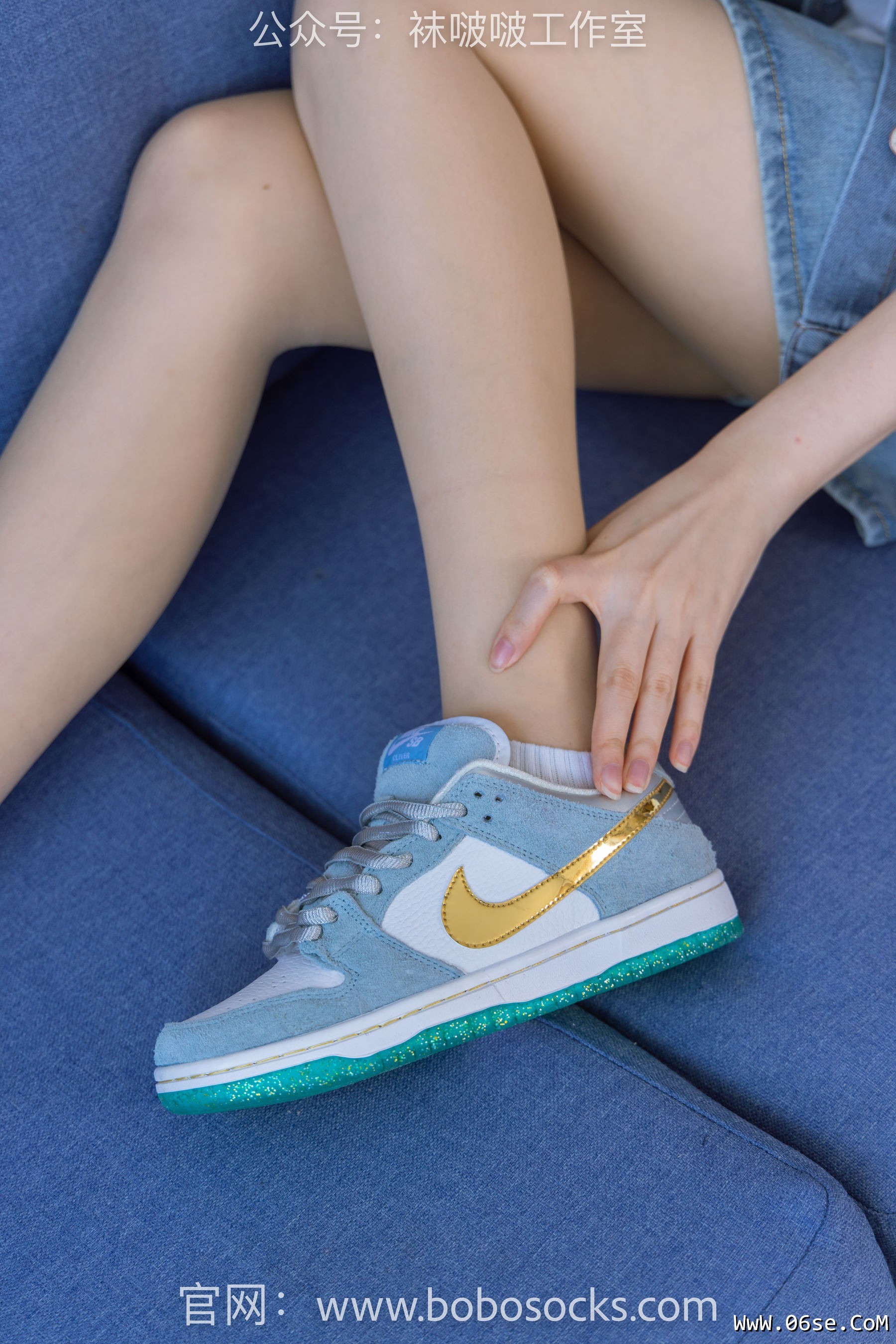 图片[71]-BoBoSocks袜啵啵 No.123 小甜豆-板鞋、白棉袜、肉丝[140P]-六色网