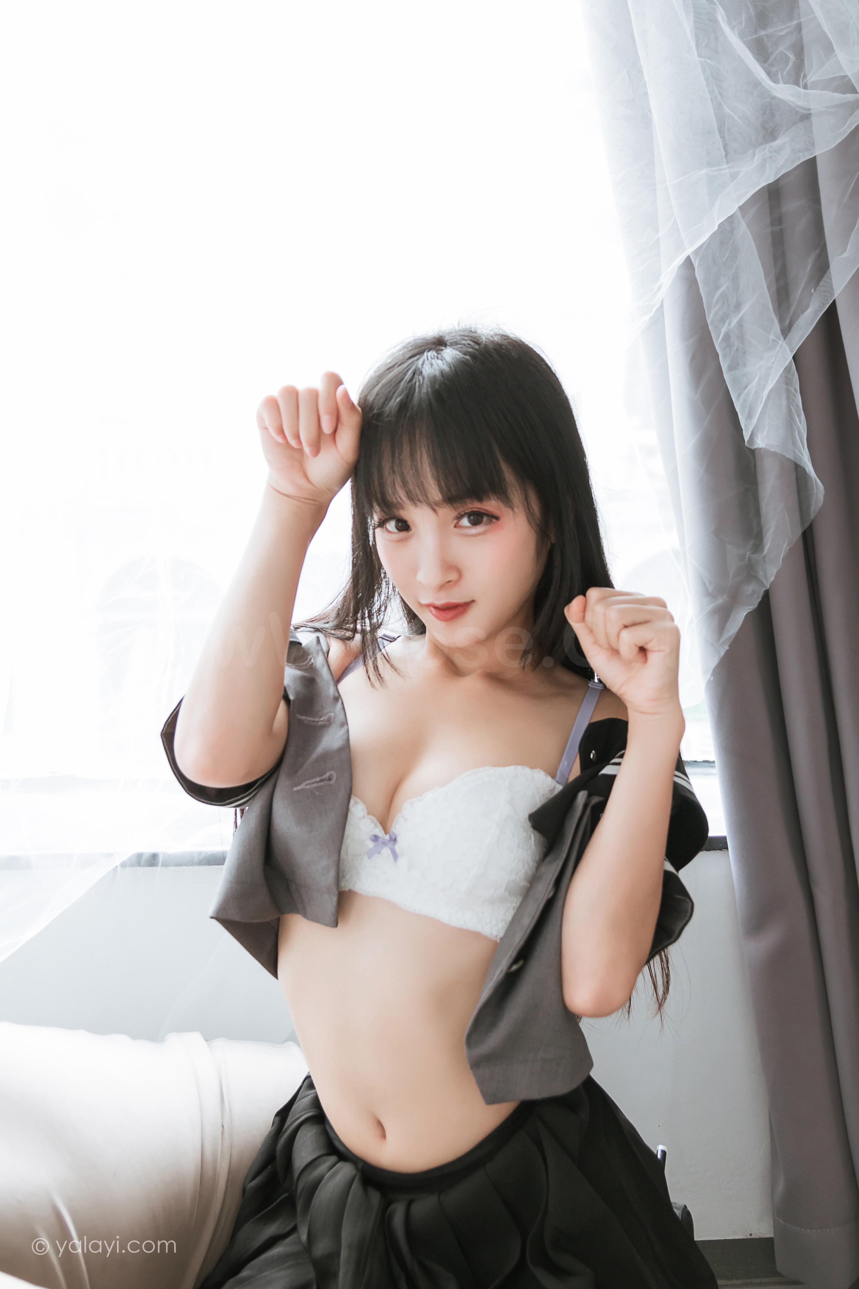 图片[37]-雅拉伊 – 艾丽《疯狂的jk学妹》[43P]-六色网