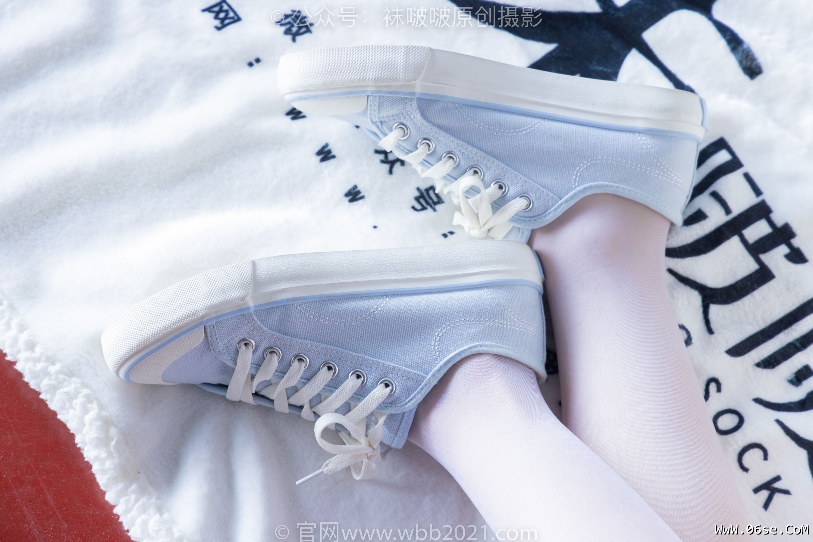 图片[93]-BoBoSocks袜啵啵 No.395 糯米 -板鞋、白丝[145P]-六色网