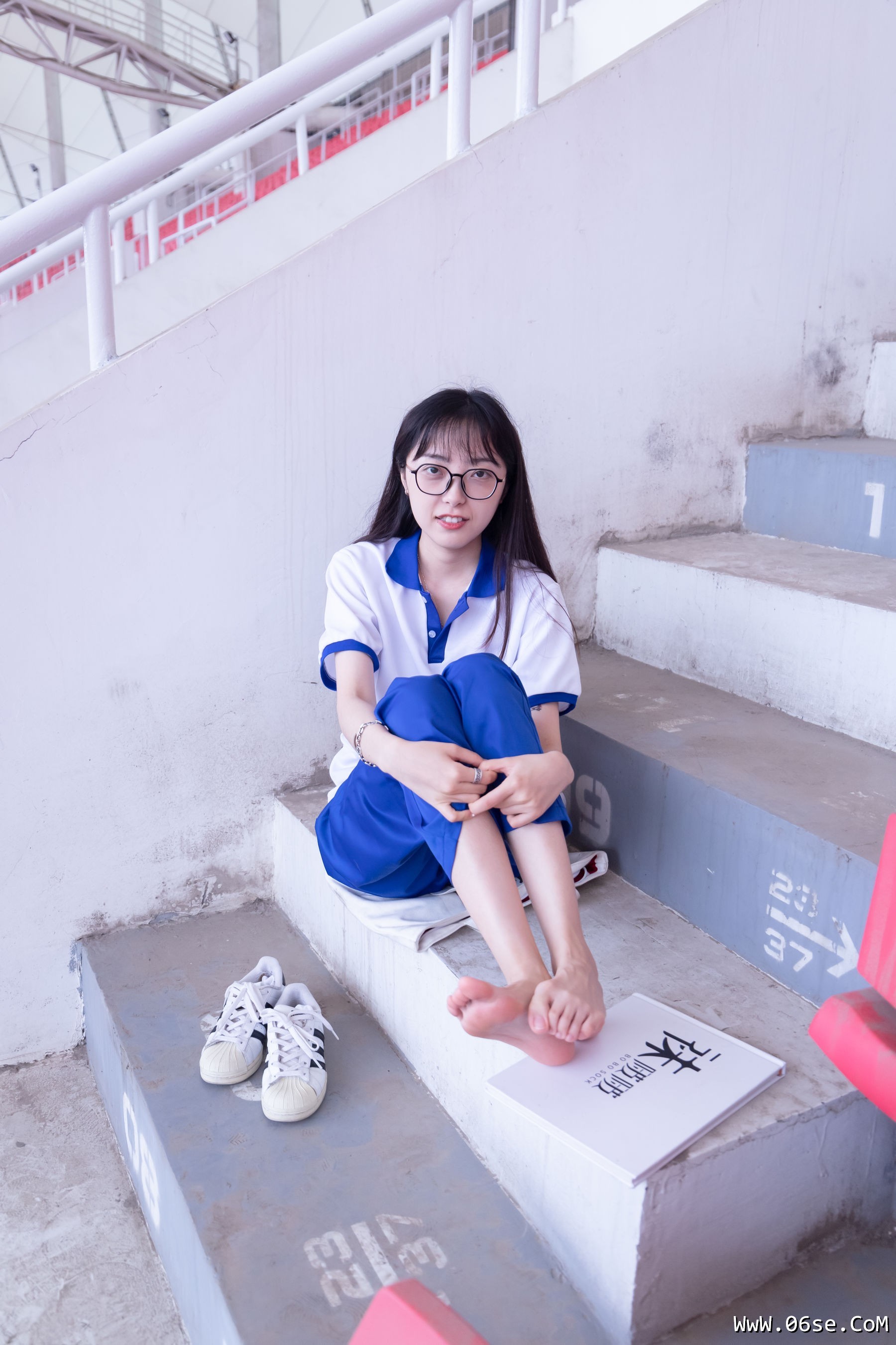 图片[136]-BoBoSocks袜啵啵 No.002 稚予-校服、贝壳头、白棉袜、裸足[139P]-六色网
