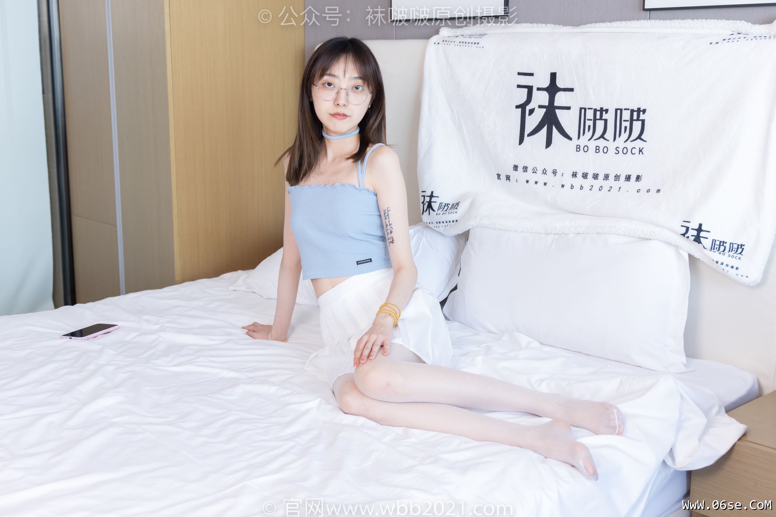 图片[107]-BoBoSocks袜啵啵 No.403 稚予 -高跟鞋、板鞋、波点黑丝、波点白丝[145P]-六色网