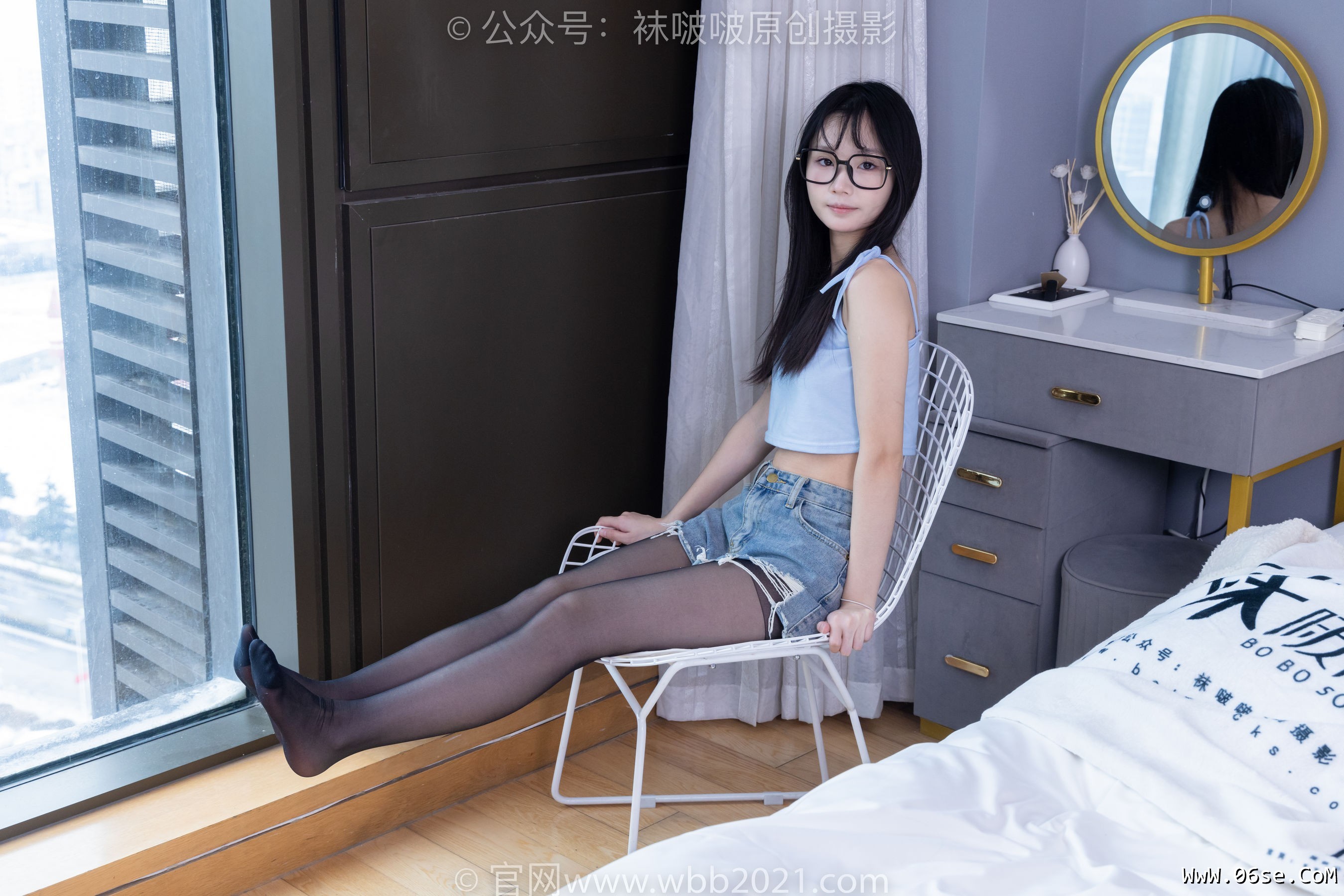 图片[27]-BoBoSocks袜啵啵 No.353 甜甜圈 -高跟鞋、黑丝、裸足[145P]-六色网