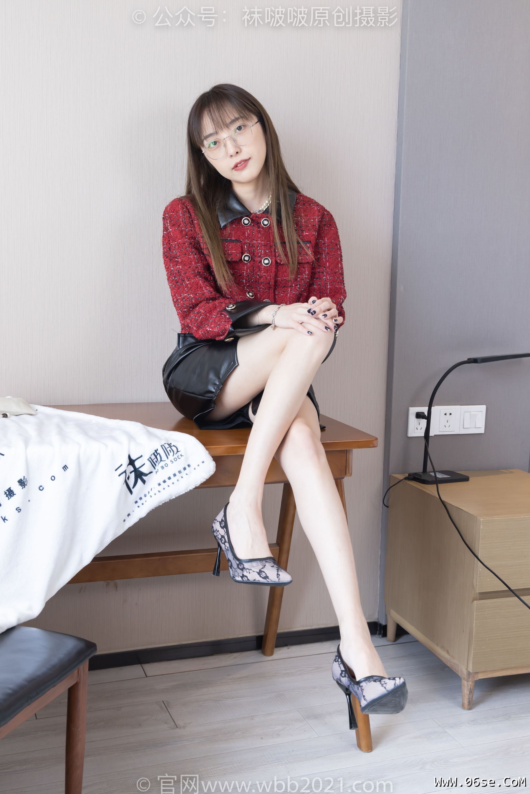 图片[57]-BoBoSocks袜啵啵 No.304 稚予 -两双高跟鞋、肉丝、裸足[160P]-六色网