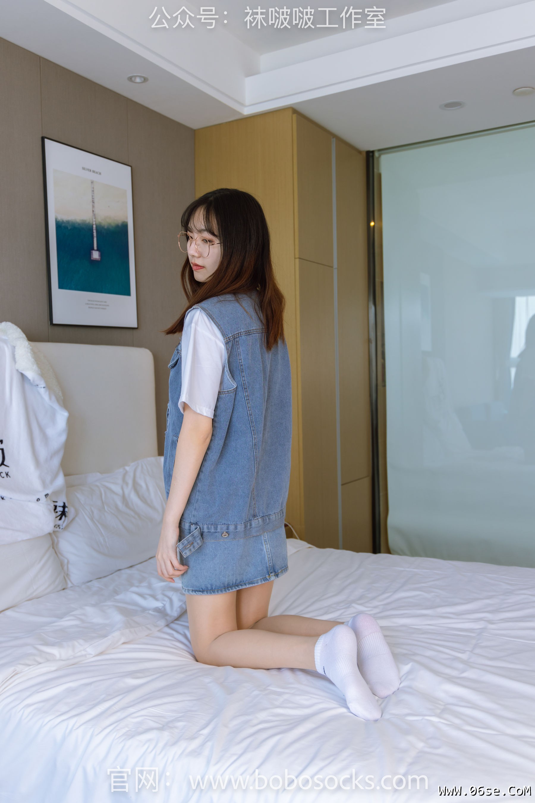 图片[95]-BoBoSocks袜啵啵 No.123 小甜豆-板鞋、白棉袜、肉丝[140P]-六色网