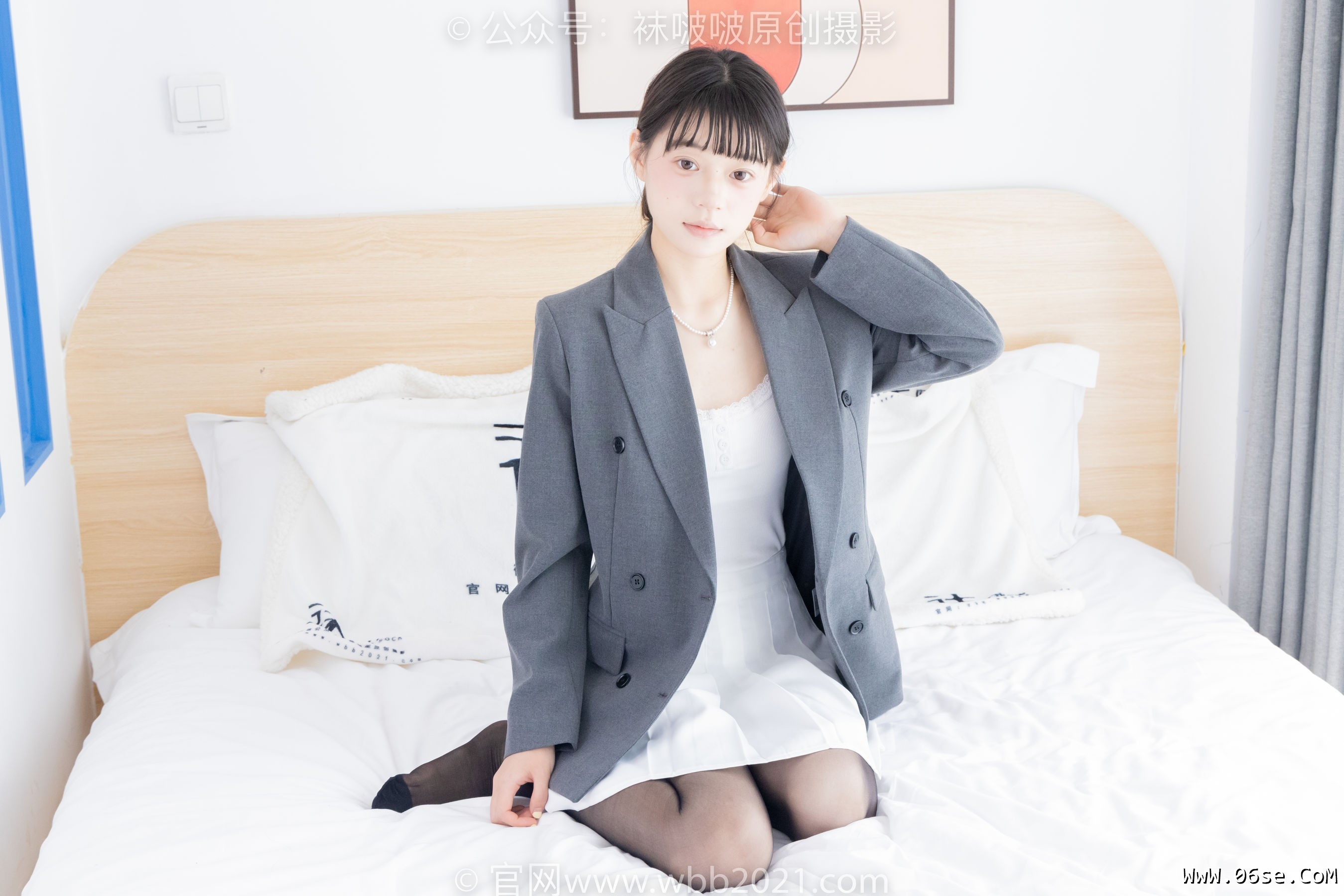 图片[104]-BoBoSocks袜啵啵 No.404 糯米 -板鞋、黑丝、ol风[145P]-六色网
