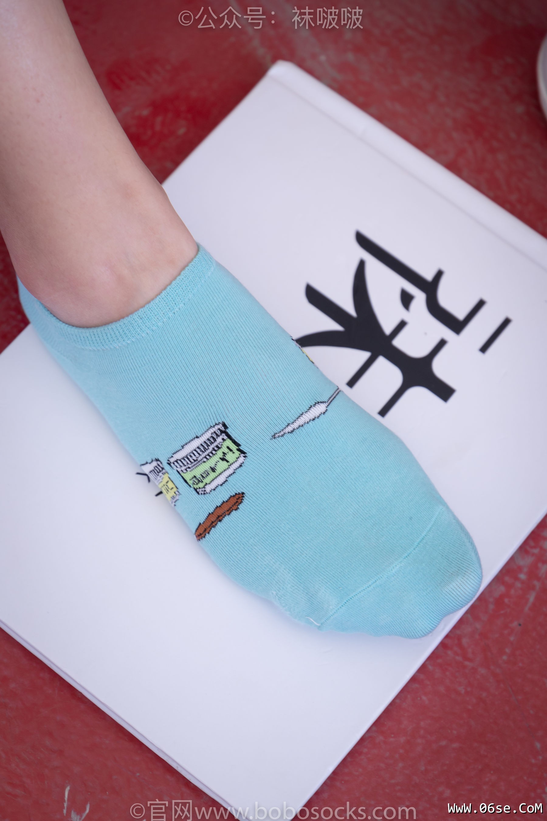 图片[44]-BoBoSocks袜啵啵 积分限定作品006 泡芙-板鞋、天蓝色短棉袜、裸足[138P]-六色网