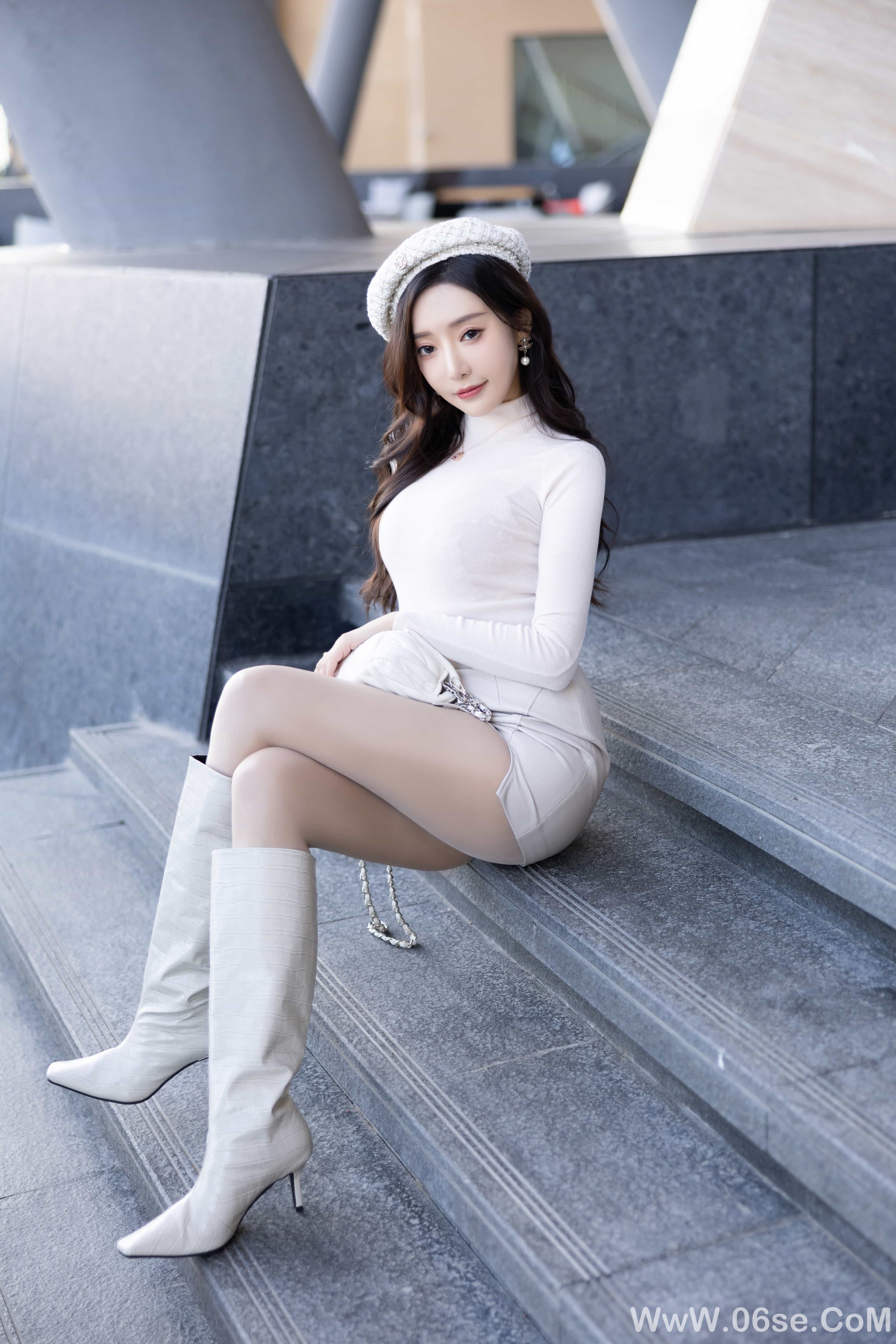 图片[17]-王馨瑶Yanni – 毛衣皮裙[112P]-六色网