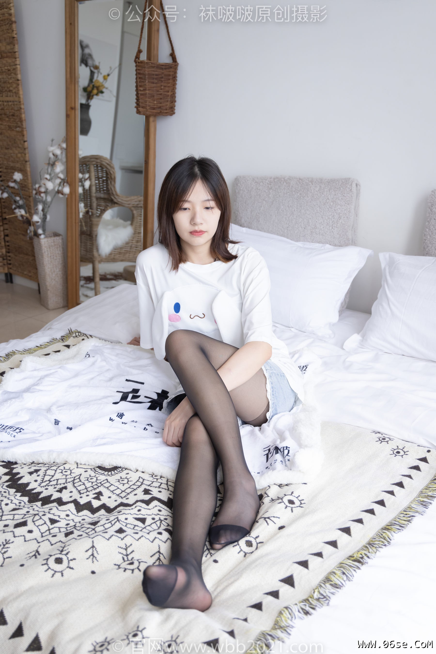 图片[139]-BoBoSocks袜啵啵 No.233 小甜豆-板鞋、黑丝[142P]-六色网