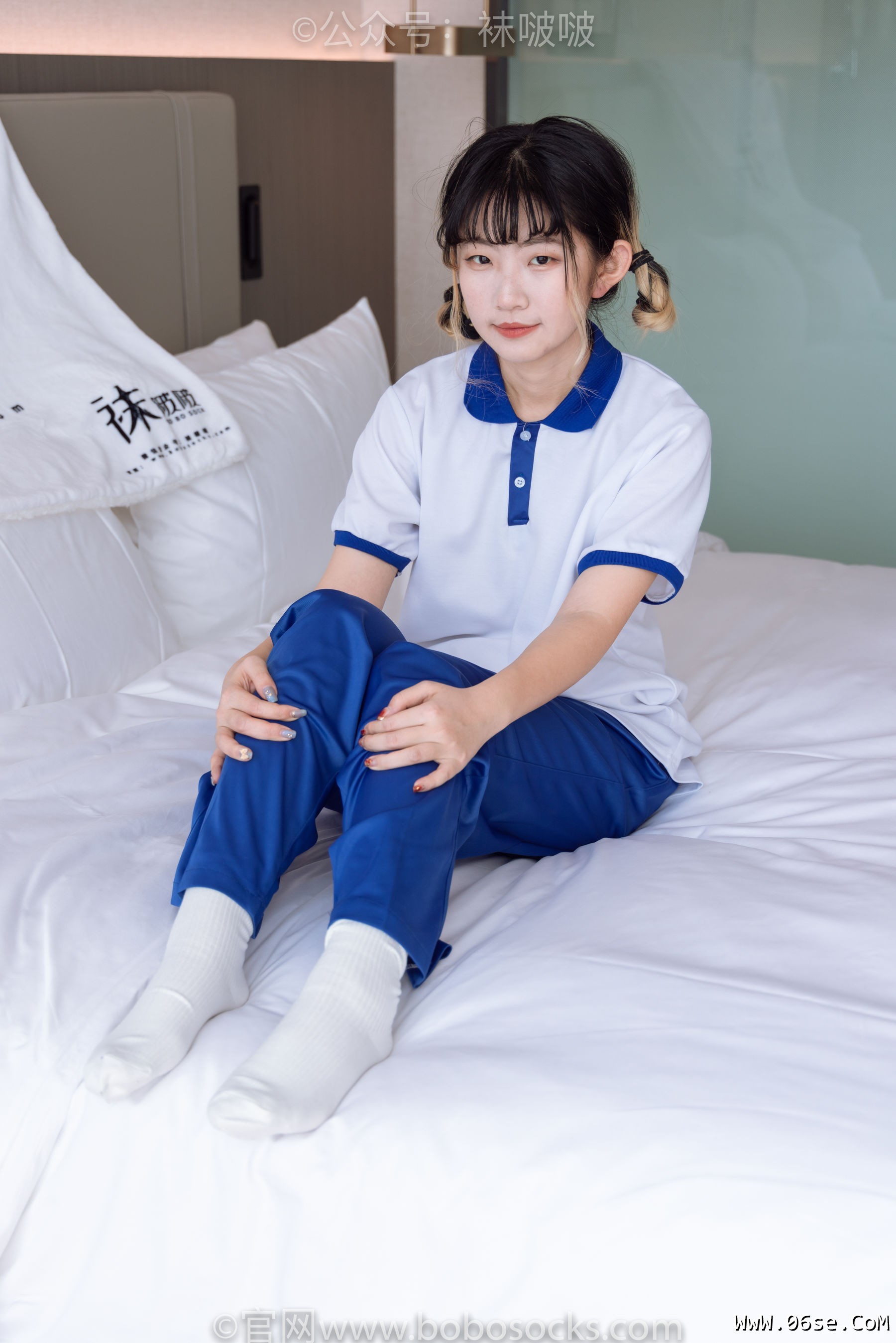 图片[37]-BoBoSocks袜啵啵 No.042 砂糖-校服、板鞋、白棉袜、油亮白丝[139P]-六色网