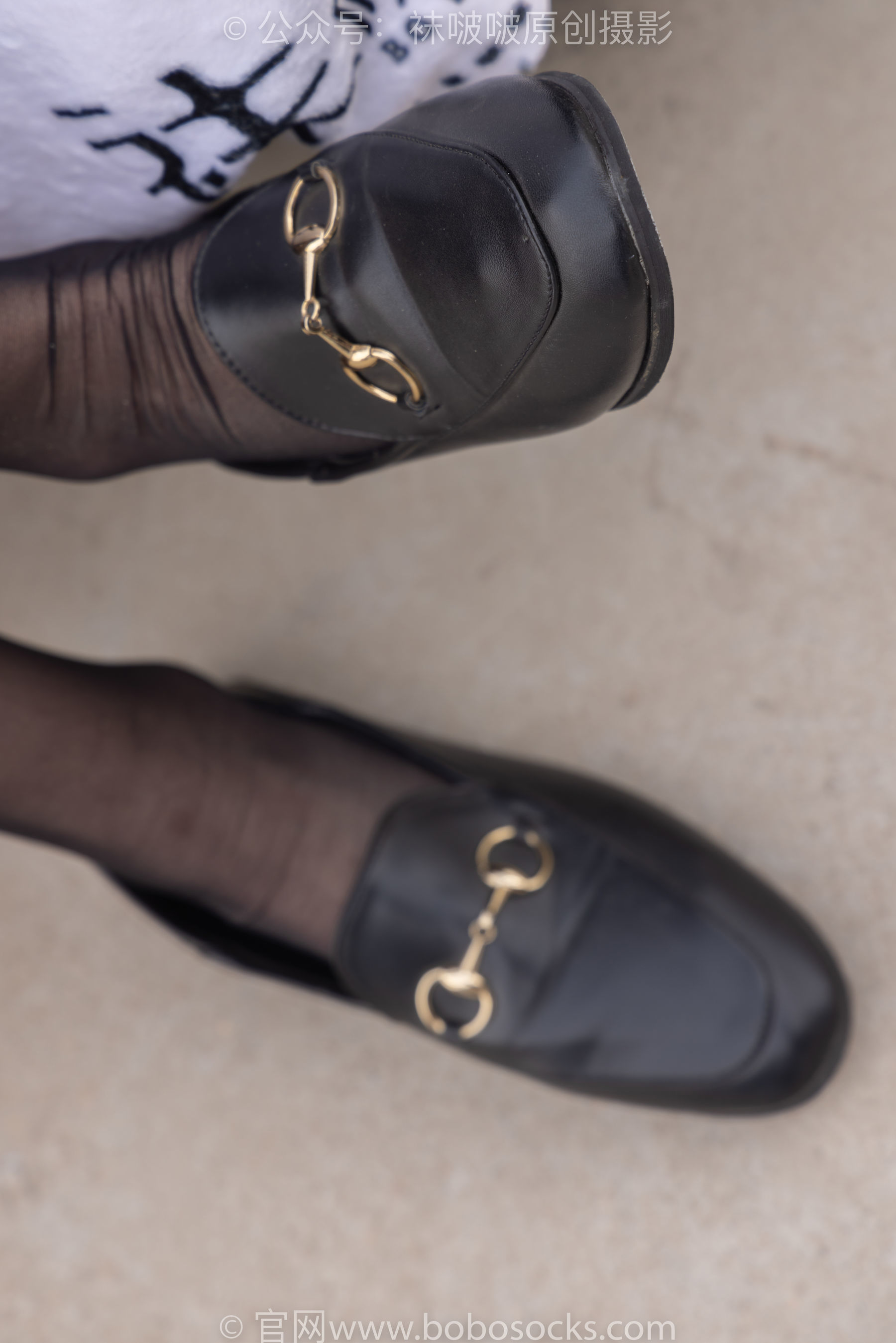 图片[3]-BoBoSocks袜啵啵 No.227 小甜豆-皮鞋、黑丝、裸足[150P]-六色网