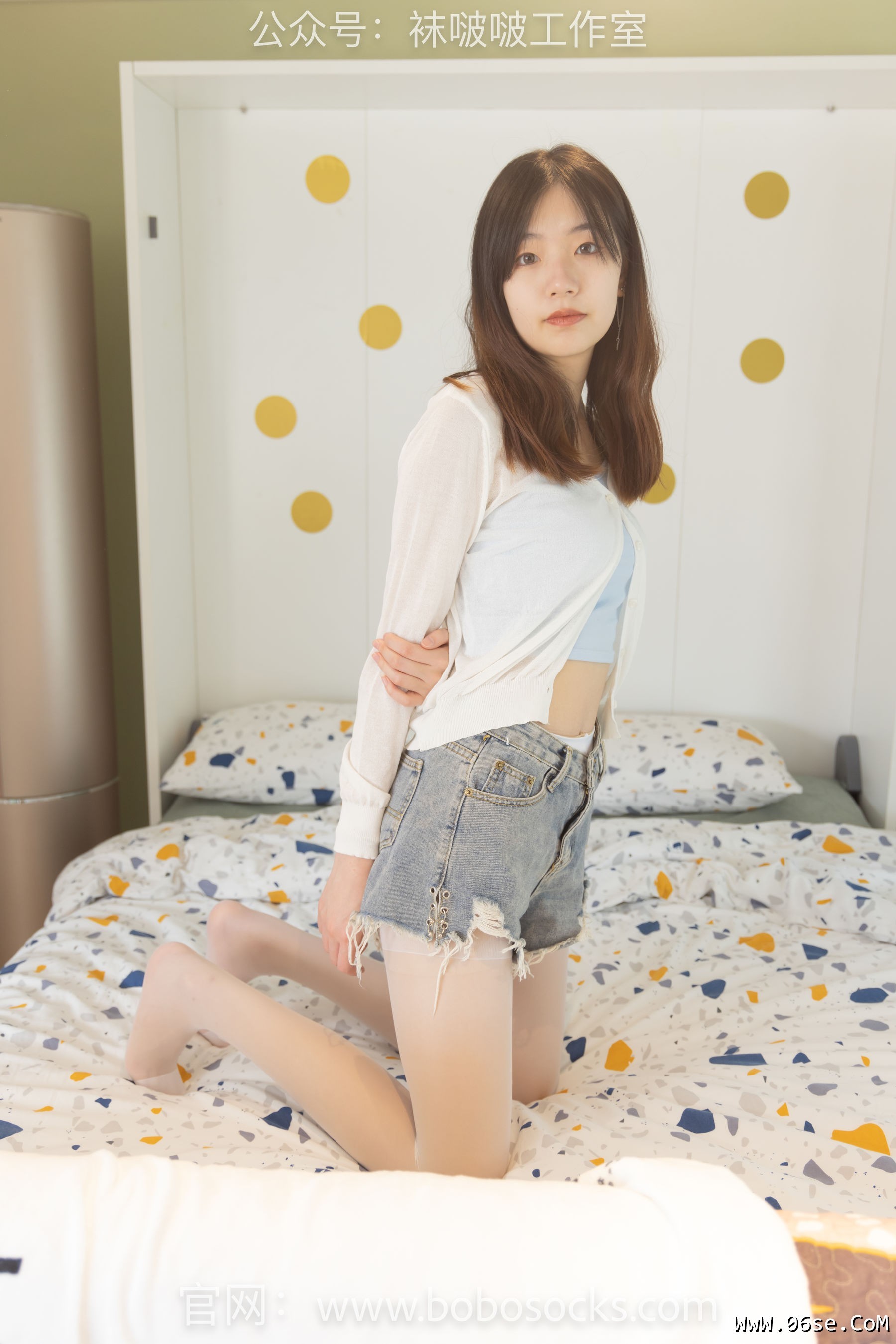 图片[85]-BoBoSocks袜啵啵 No.102 小甜豆-板鞋、白丝[140P]-六色网