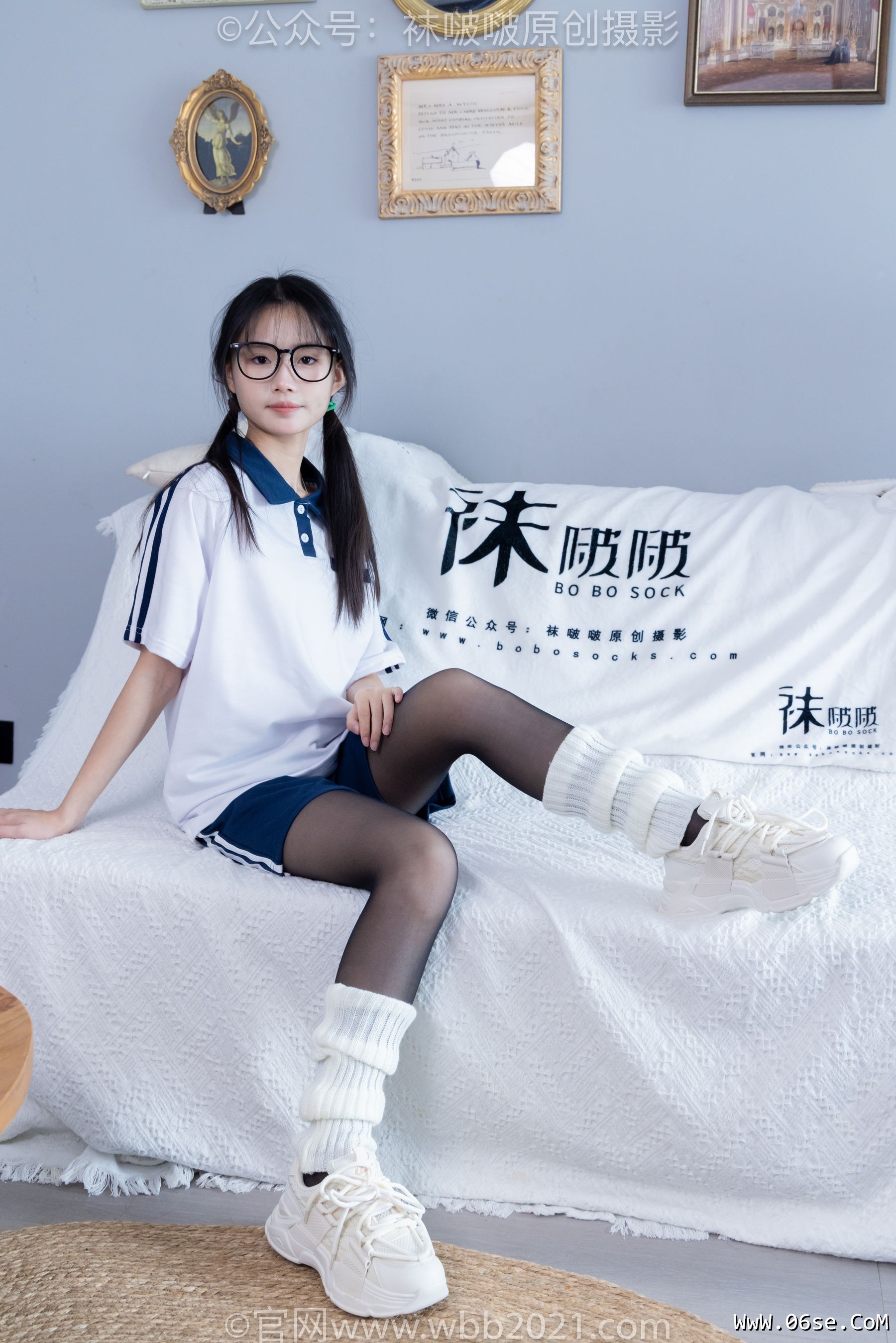 图片[76]-BoBoSocks袜啵啵 No.335 甜甜圈 -校服、运动鞋、薄黑丝、袜套[154P]-六色网