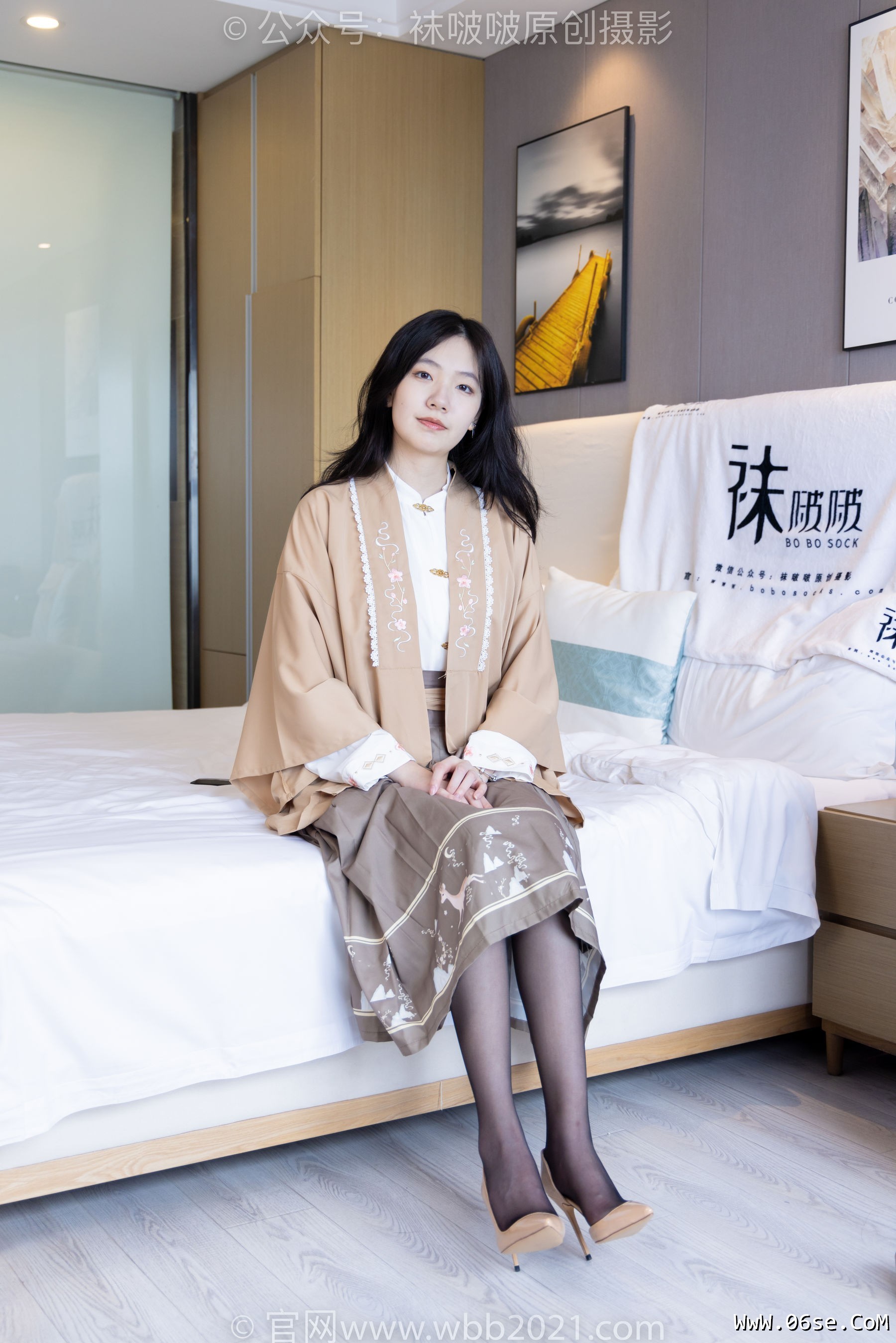 图片[119]-BoBoSocks袜啵啵 No.387 小甜豆 -两双高跟鞋、黑丝、肉丝[145P]-六色网