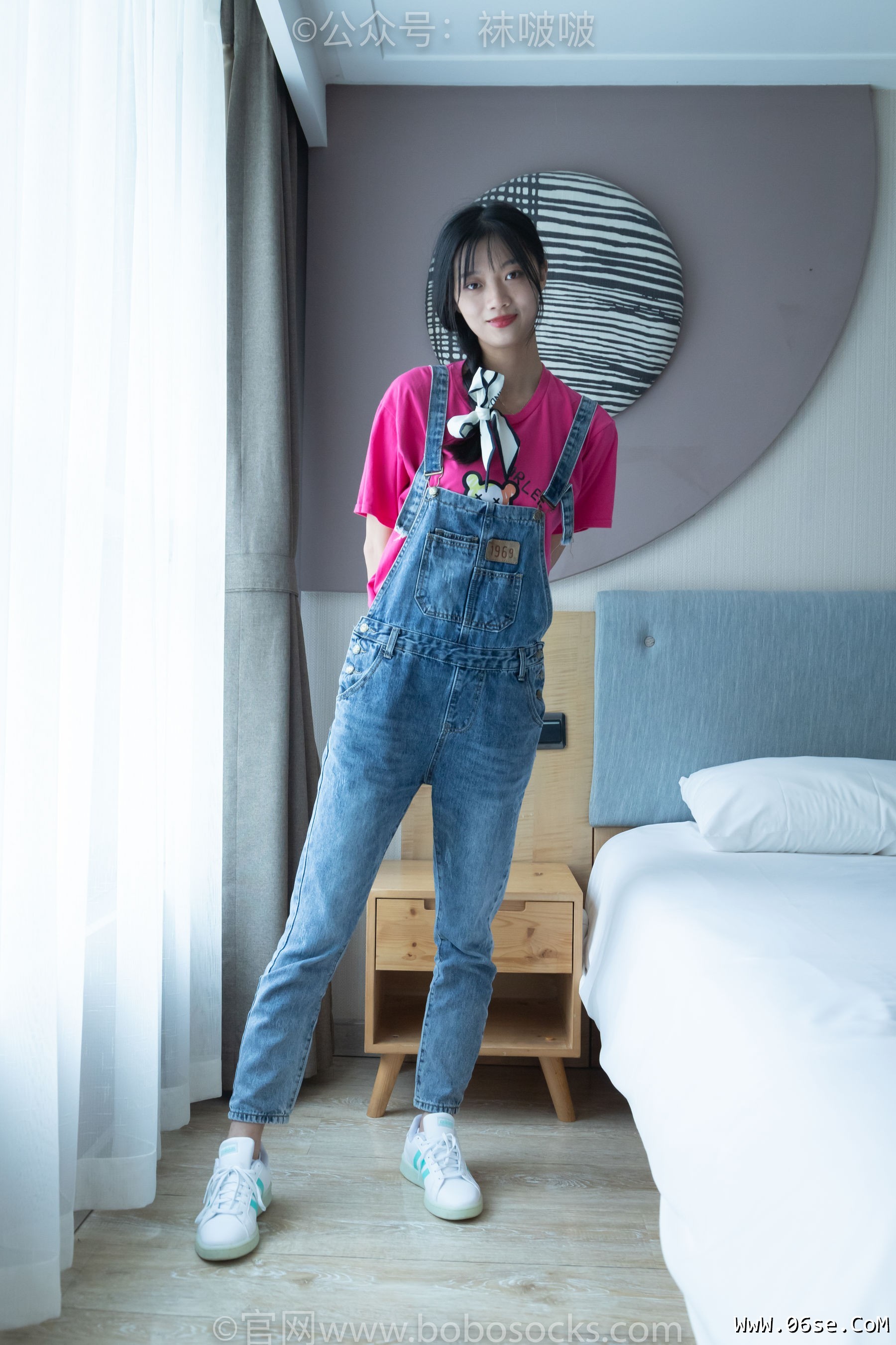 图片[2]-BoBoSocks袜啵啵 No.024 涵涵-板鞋、白棉袜、裸足[134P]-六色网