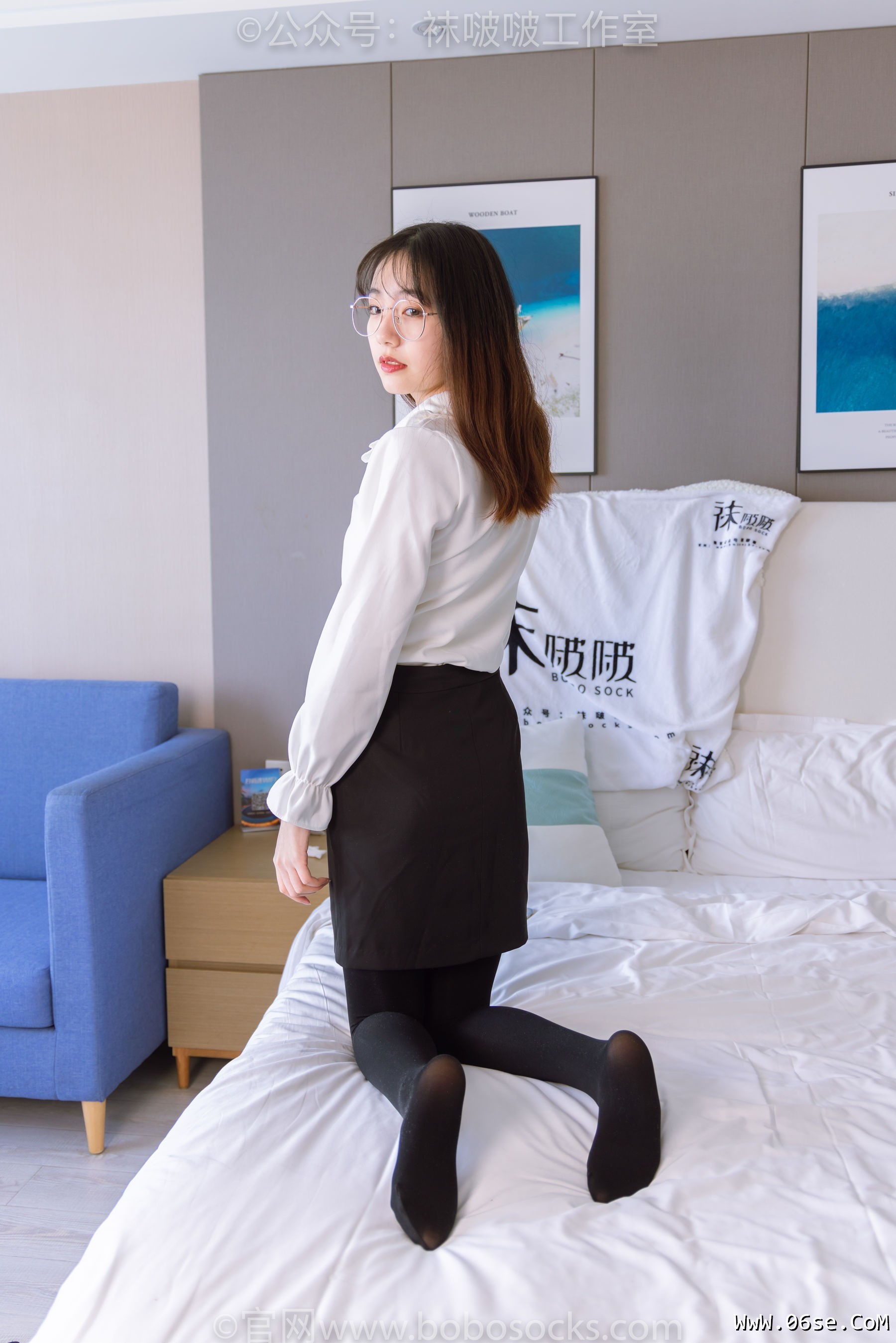 图片[82]-BoBoSocks袜啵啵 No.090 小甜豆-高跟鞋、厚黑丝[140P]-六色网