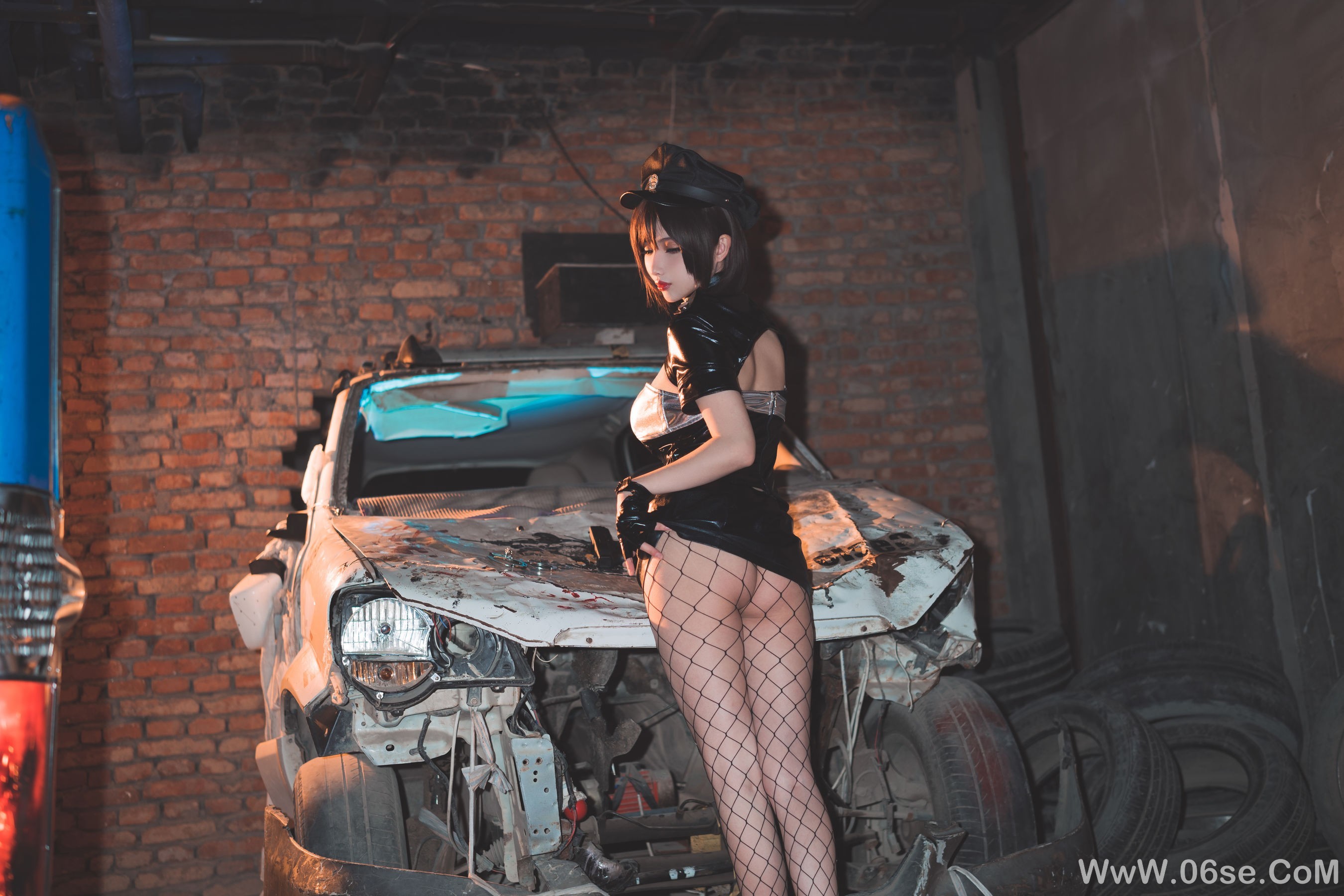图片[9]-COS福利rioko凉凉子 实习警察[20P]-六色网