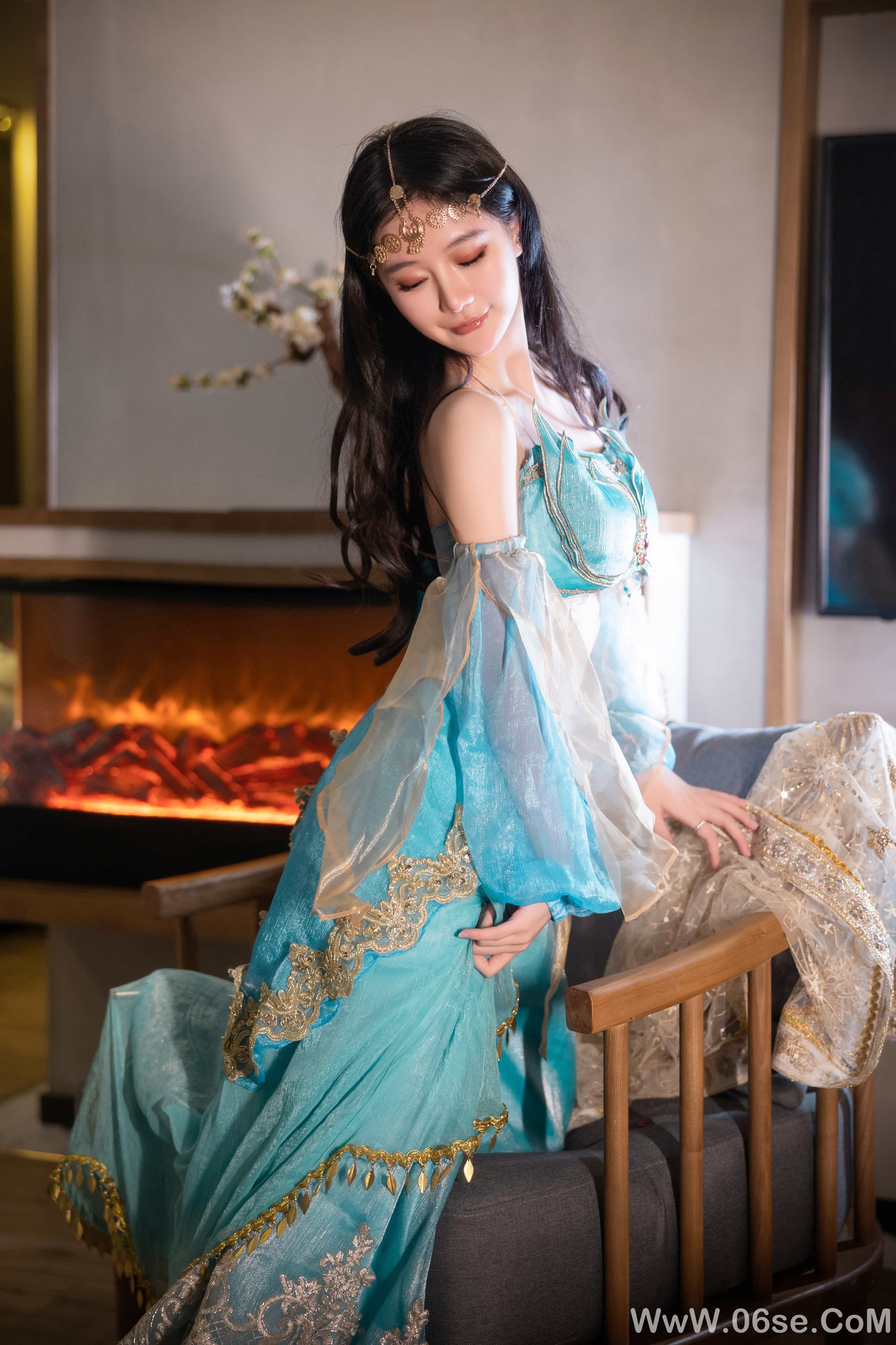 图片[14]-谢小蒽(幼幼) – 西域舞娘写真[92P]-六色网