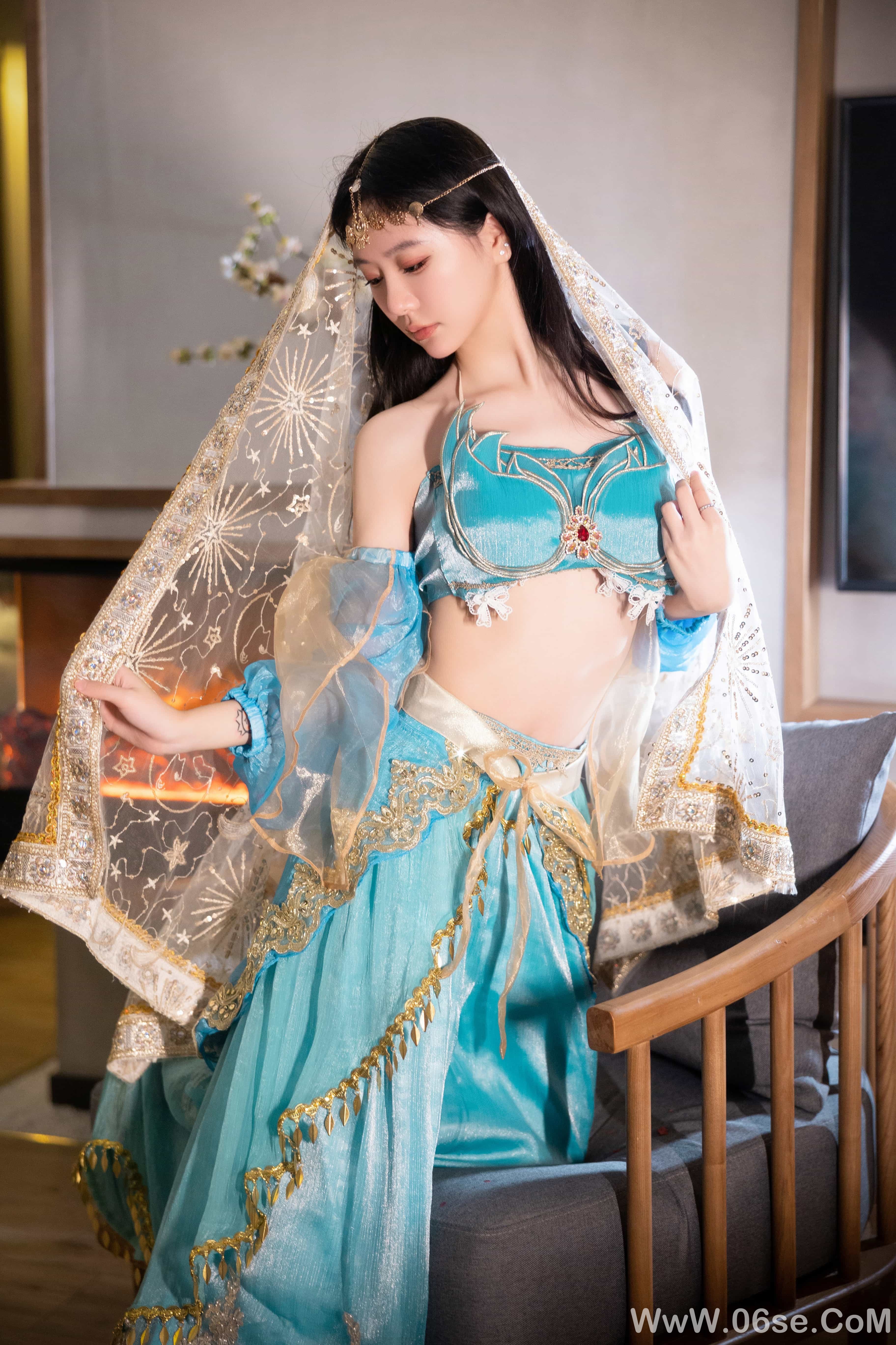 图片[11]-谢小蒽(幼幼) – 西域舞娘写真[92P]-六色网