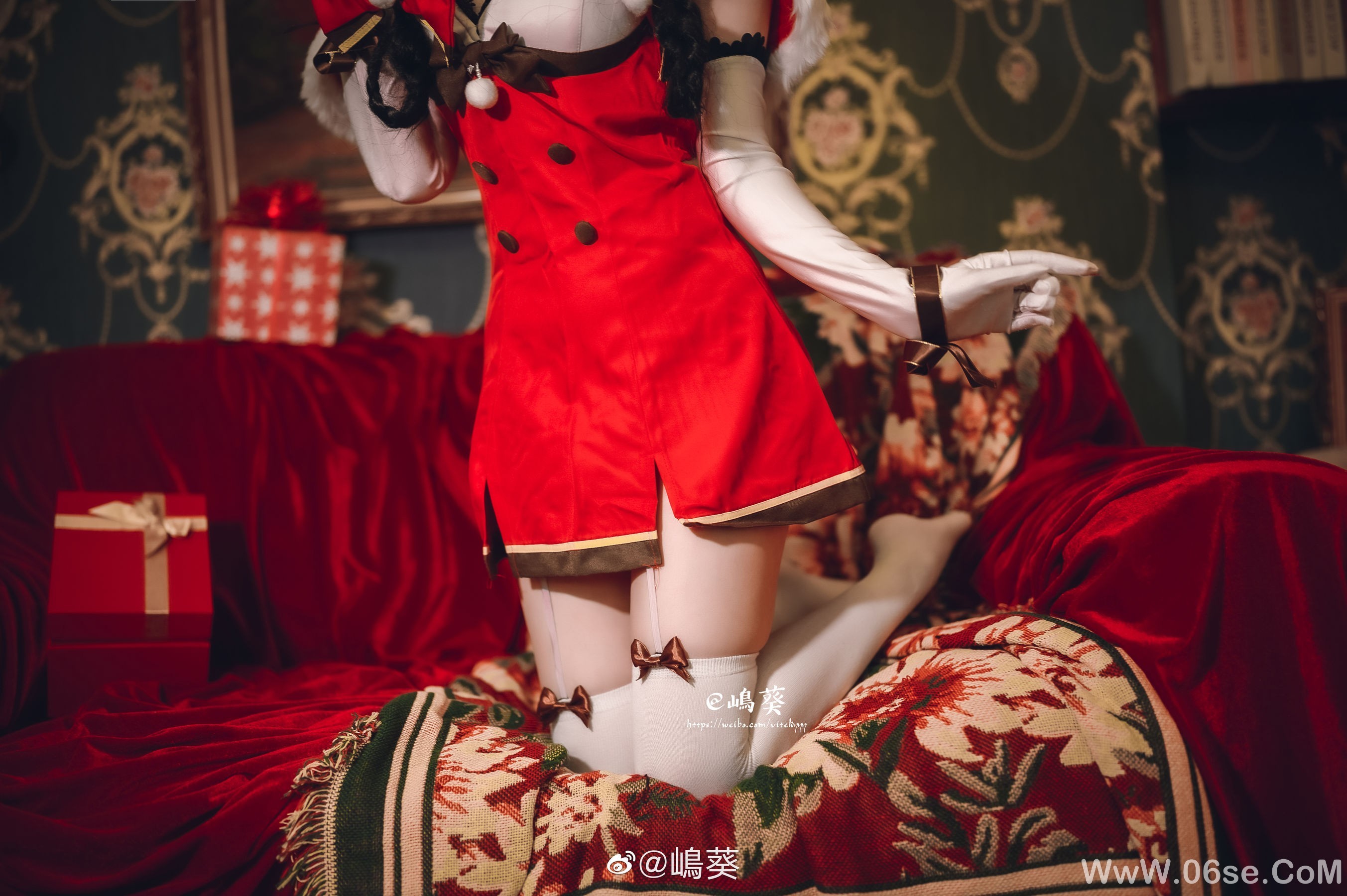 图片[7]-微博美女嶋葵 碧蓝航线 大潮 驯鹿与圣诞礼物[12P]-六色网