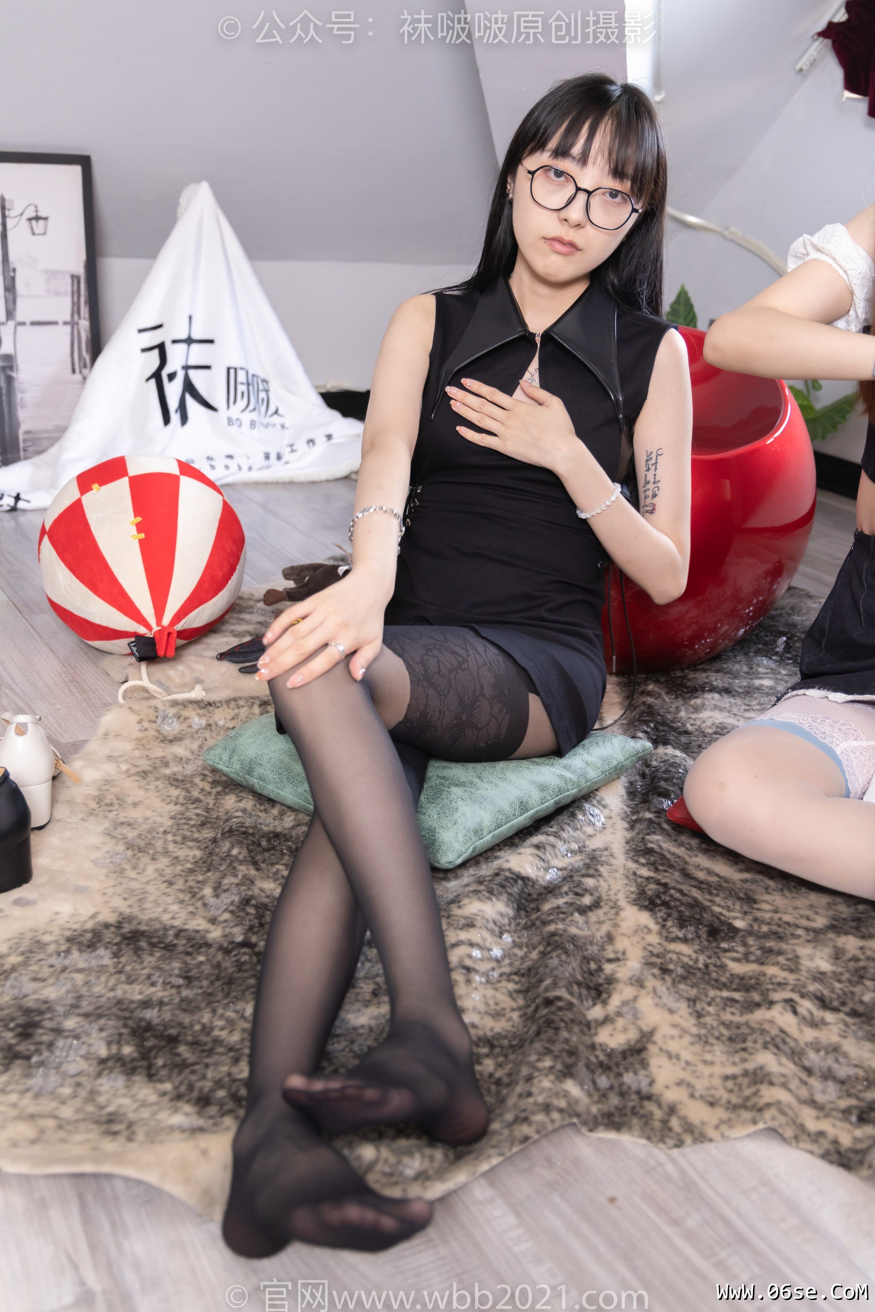 图片[33]-BoBoSocks袜啵啵 No.236 小甜豆稚予-七月要开心鸭[202P]-六色网