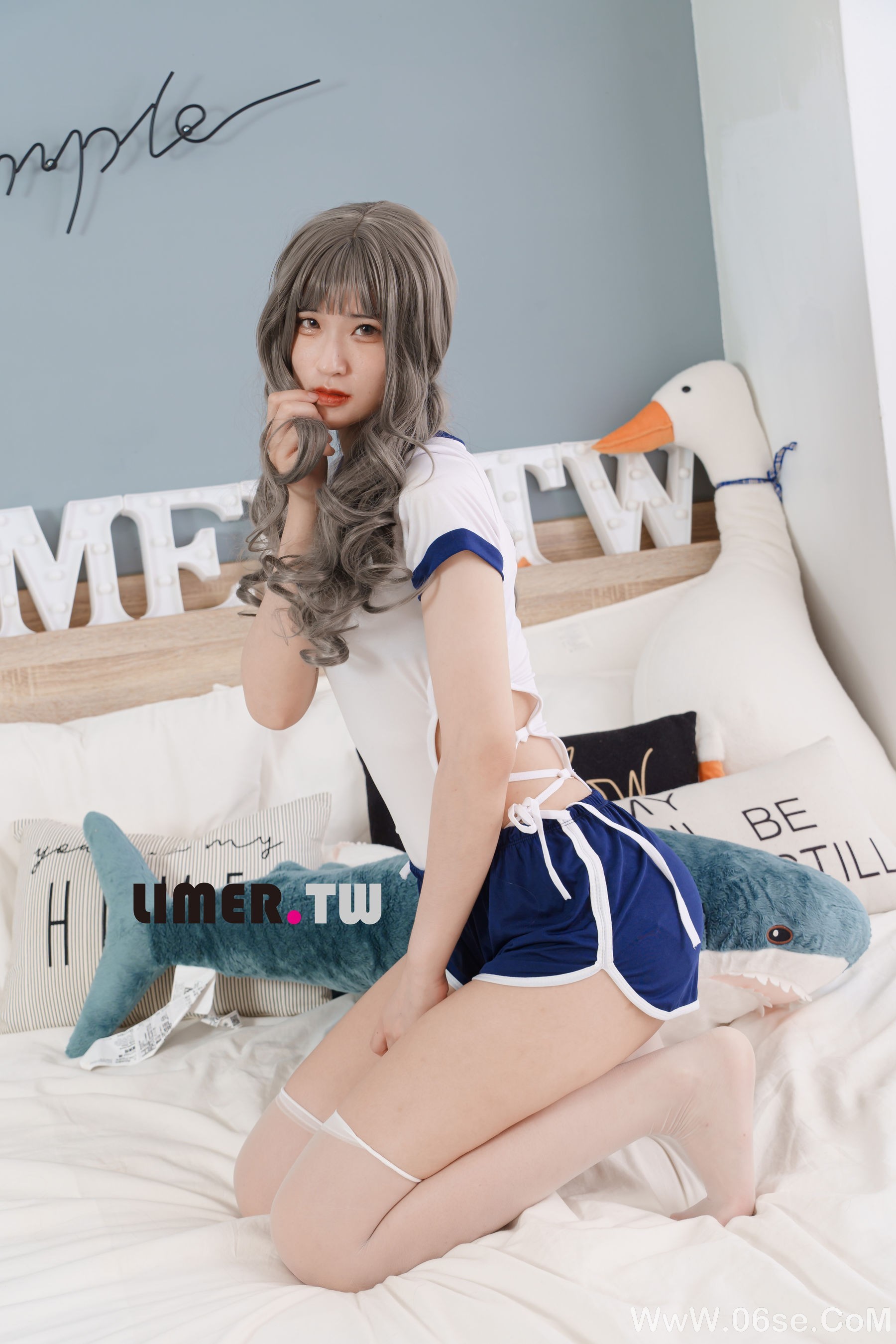 图片[85]-Limerence原创 No.090 7bao 体育服下 裸足＆白丝[86P]-六色网